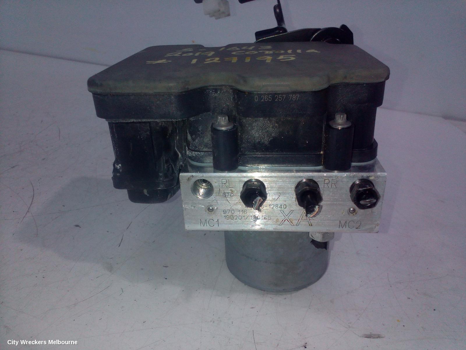 TOYOTA COROLLA ABS PUMP/MODULATOR, MZEA12R, NON HYBRID, P/N 4454012840, 07/2018 ONWARDS - Image 2