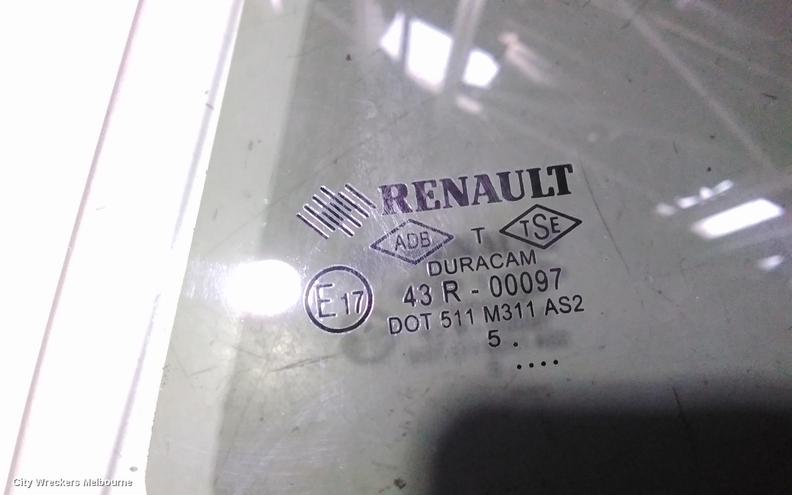 RENAULT CLIO LEFT REAR DOOR WINDOW, X98, 09/2013 - 10/2019 - Image 3
