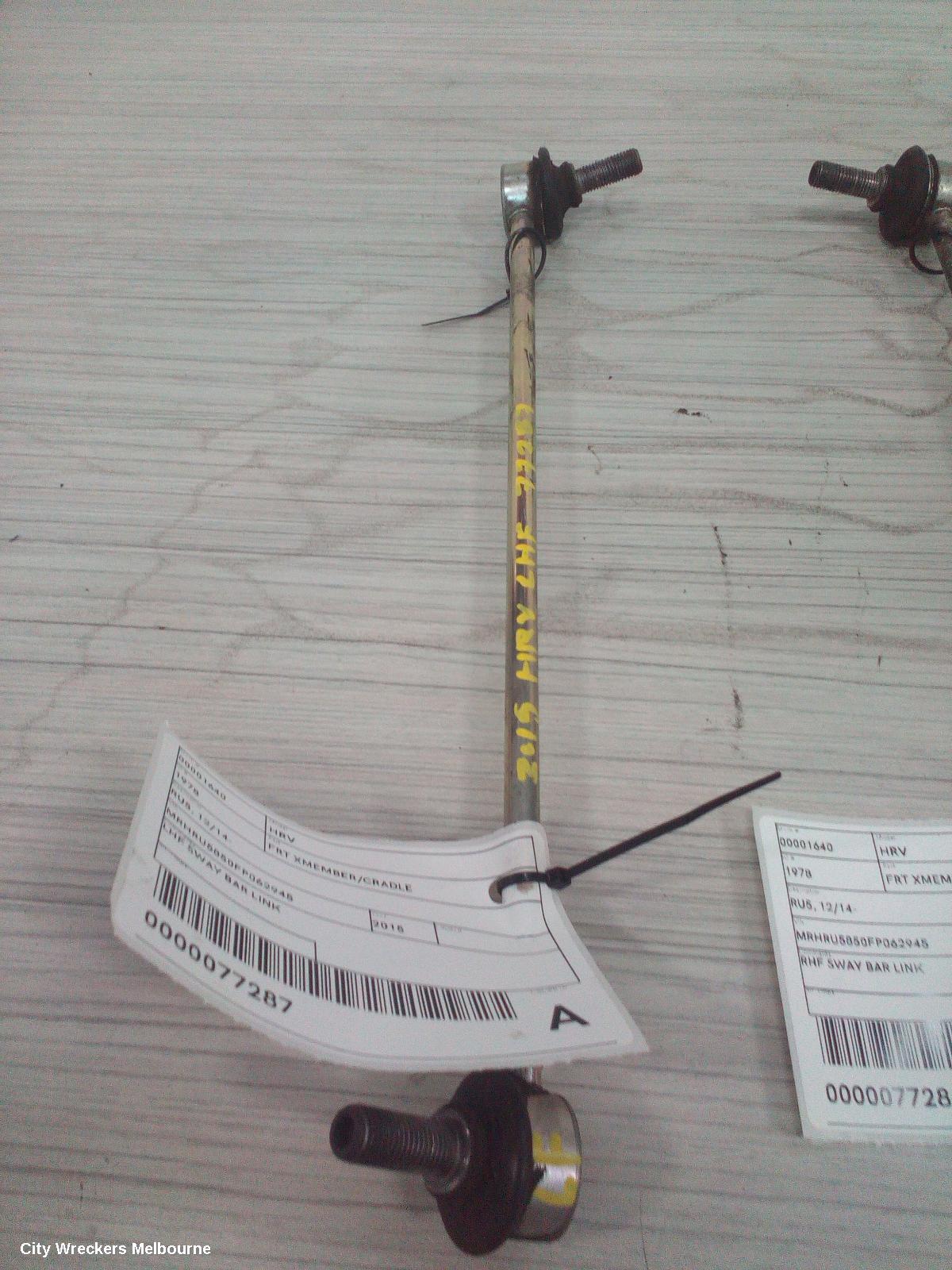 HONDA HRV FRT XMEMBER/CRADLE, RU, 12/2014 - 10/2021 - Image 1