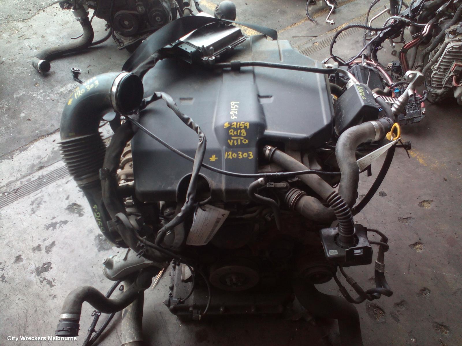 MERCEDES VITO ENGINE, DIESEL, 2.1, TURBO, 447, 651.950 CODE, 03/2015 ONWARDS - Image 1