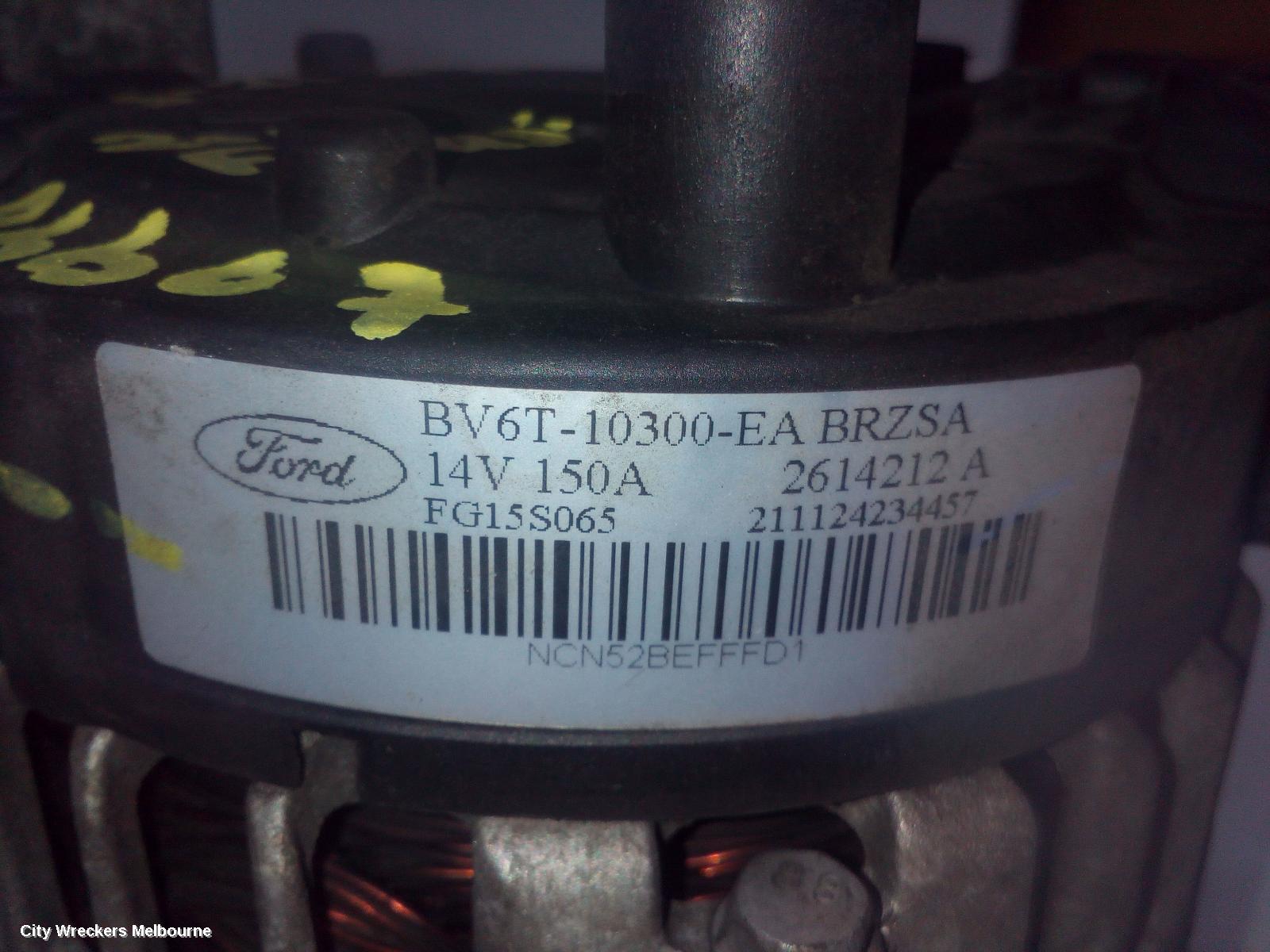 FORD FOCUS ALTERNATOR, PETROL, 2.0, LW, 05/2011 - 08/2015 - Image 1