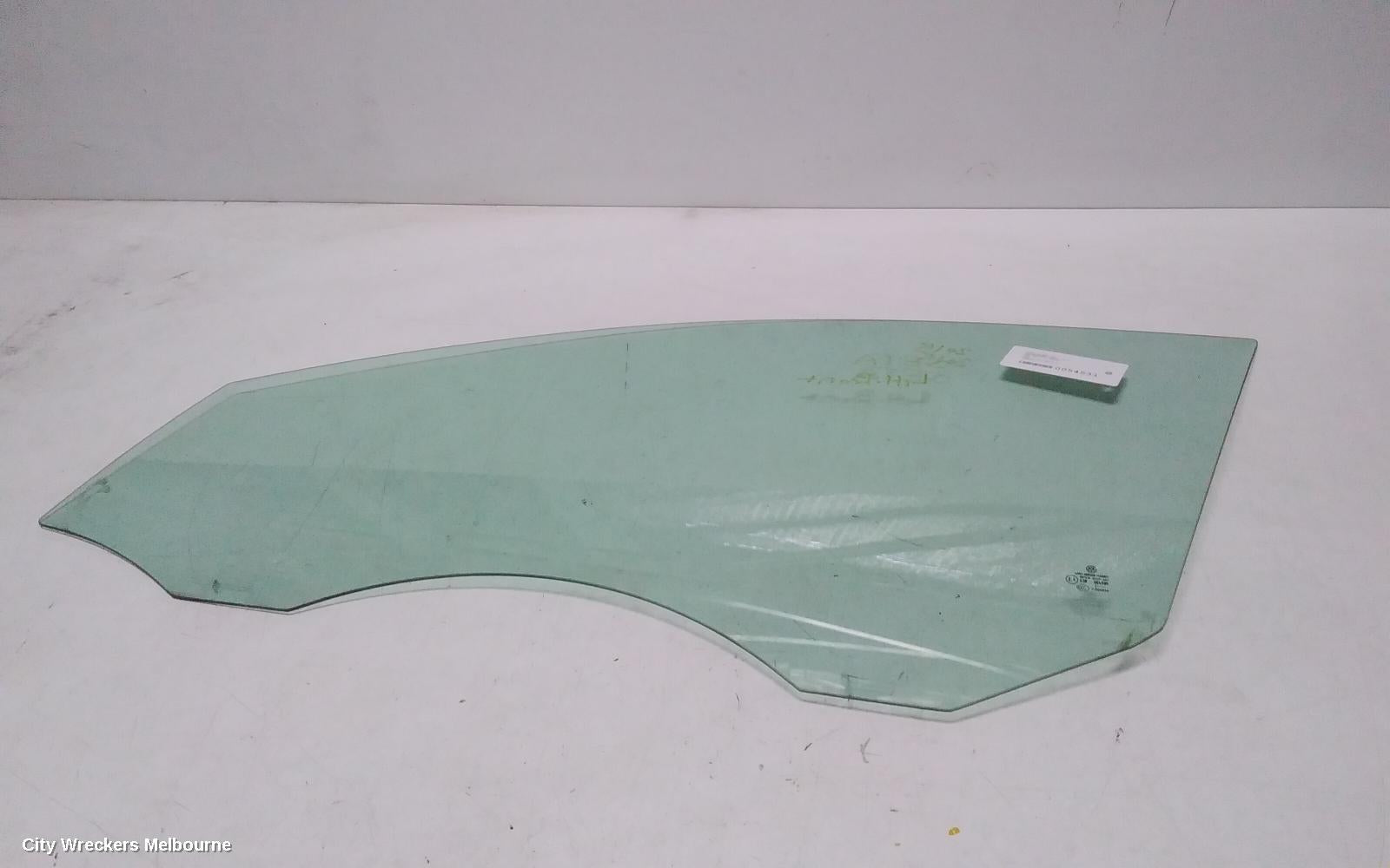 VOLKSWAGEN JETTA LEFT FRONT DOOR WINDOW, 1B, 02/2011 - 12/2017 - Image 1