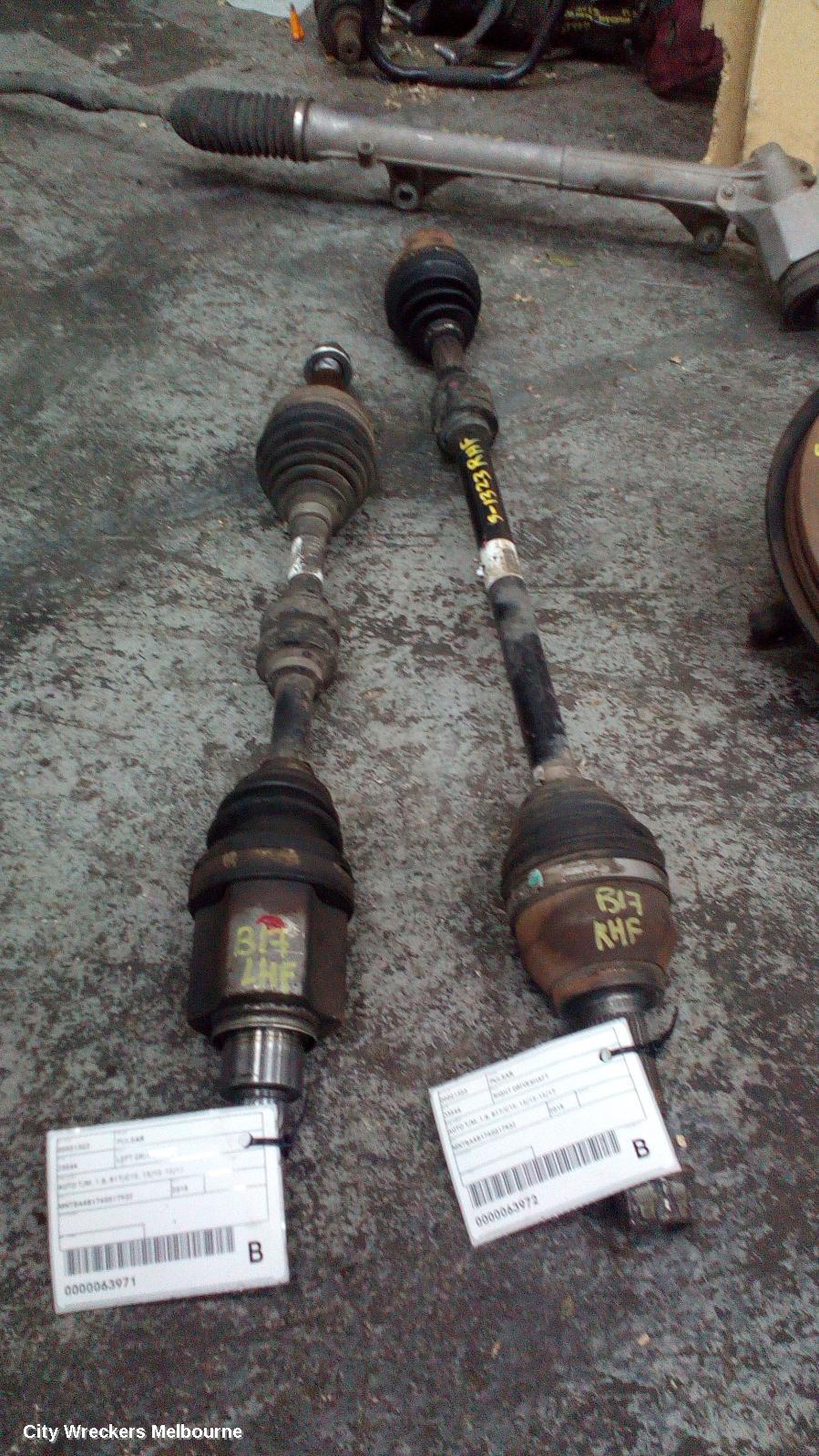 NISSAN PULSAR RIGHT DRIVESHAFT, AUTO T/M, 1.8, B17/C12, 12/2012 - 12/2017 - Image 2