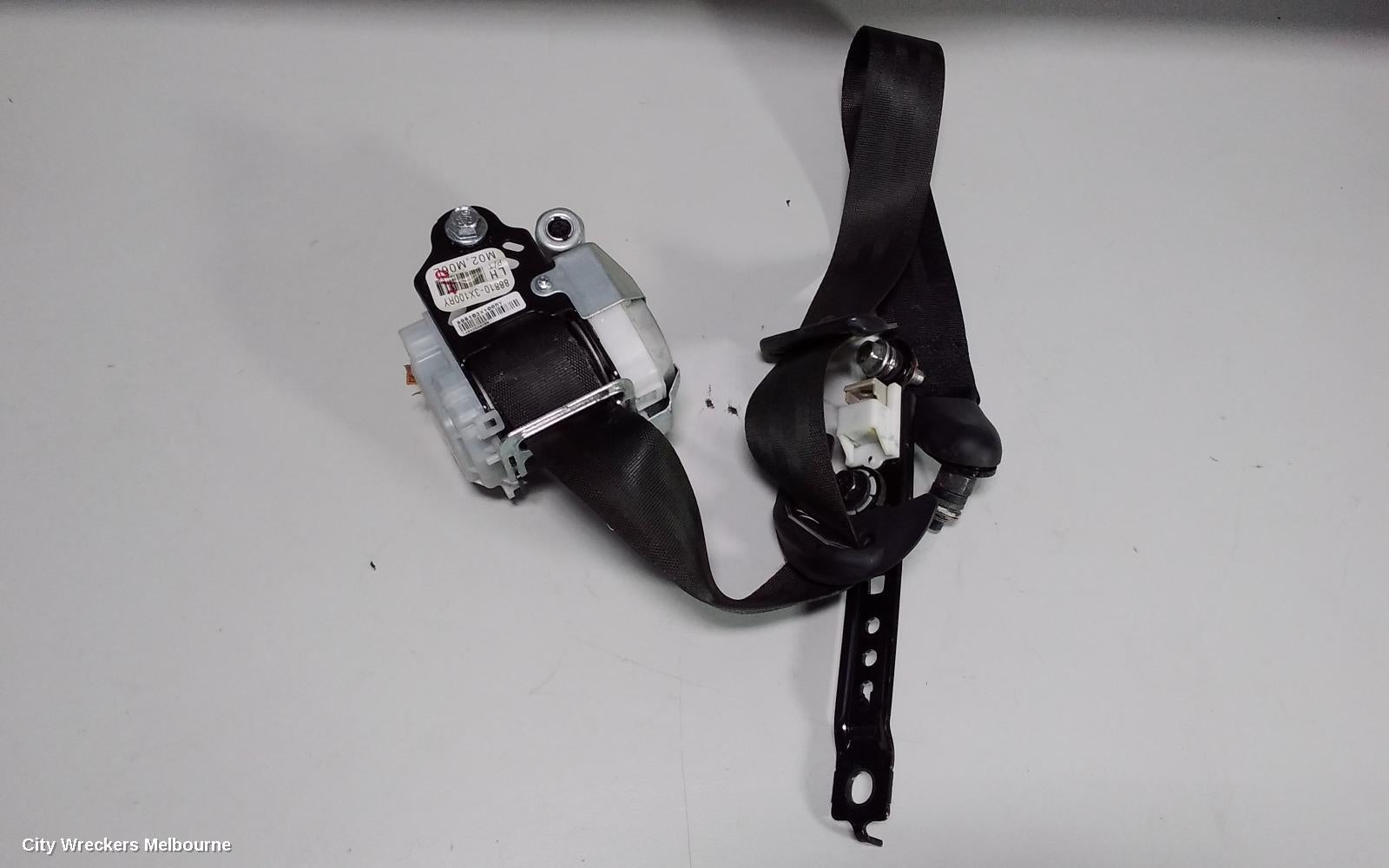 HYUNDAI ELANTRA SEATBELT/STALK, LH FRONT, SEAT BELT ONLY, MD, 03/2011 - 11/2015 - Image 1