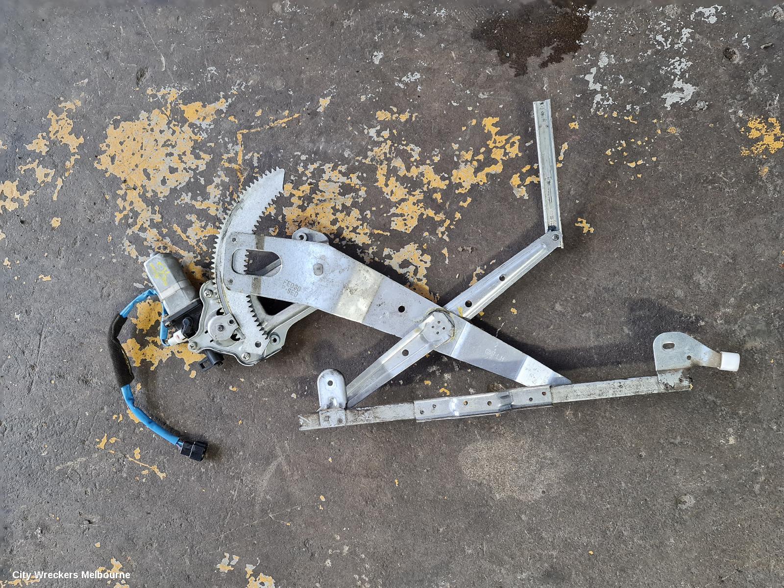 SUBARU IMPREZA LEFT FRONT WINDOW REG/MOTOR, SEDAN, POWER, 2 WIRE TYPE, 10/2000 - 04/2007 - Image 1
