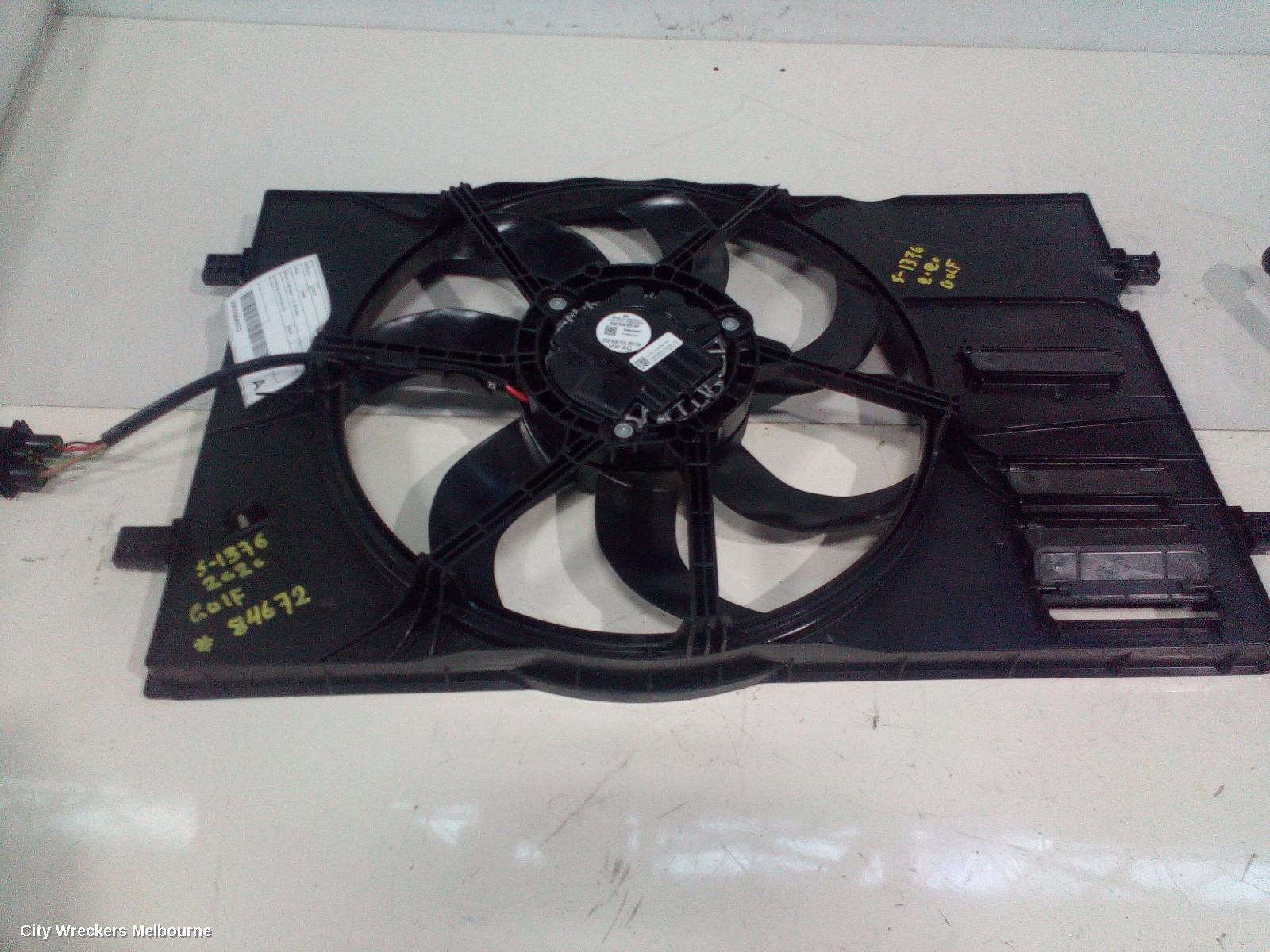 VOLKSWAGEN GOLF FAN, SINGLE FAN ASSY, 1.4, PETROL, CXSA/CHPA/CMBA/CZCA/CZDA/CPTA CODE, 400W (MAGNA), GEN 7, 03/2013 - 08/2020 - Image 3