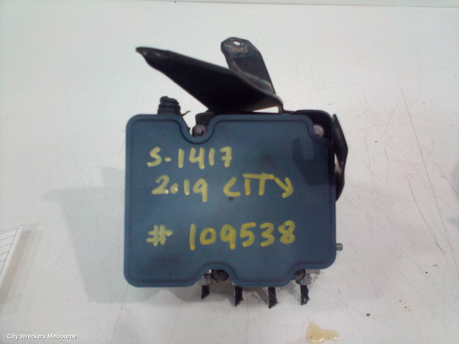 HONDA CITY ABS PUMP/MODULATOR, GM6, 1.5, MANUAL T/M, 01/2014 - 09/2020 - Image 1