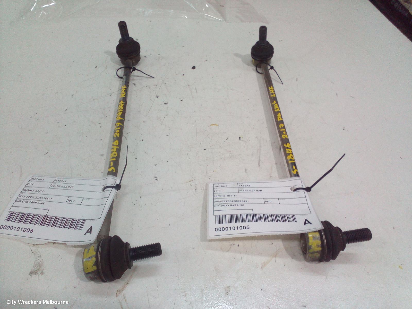 VOLKSWAGEN PASSAT STABILISER BAR, B8/MK7, 06/2015 - 05/2023 - Image 2