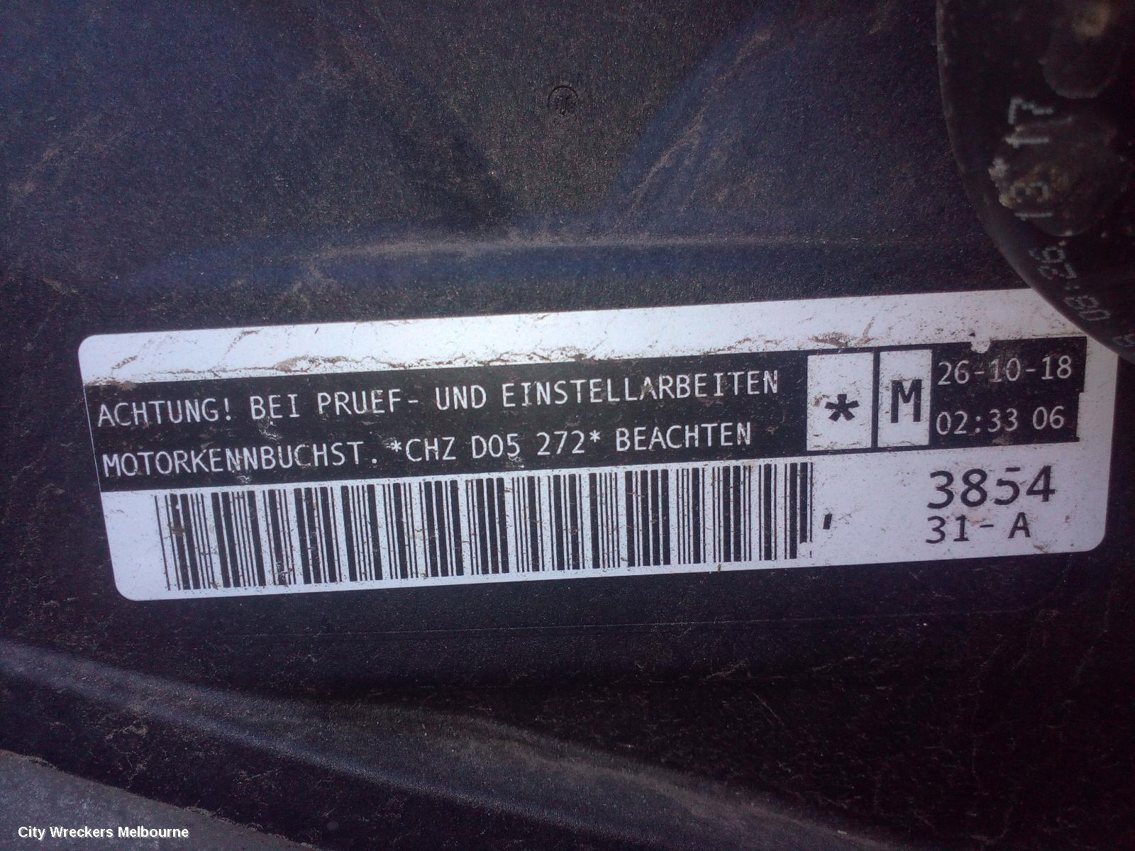 VOLKSWAGEN POLO ENGINE, PETROL, 1.0, TURBO, AW-AE, CHZL CODE, 09/2017 ONWARDS - Image 3