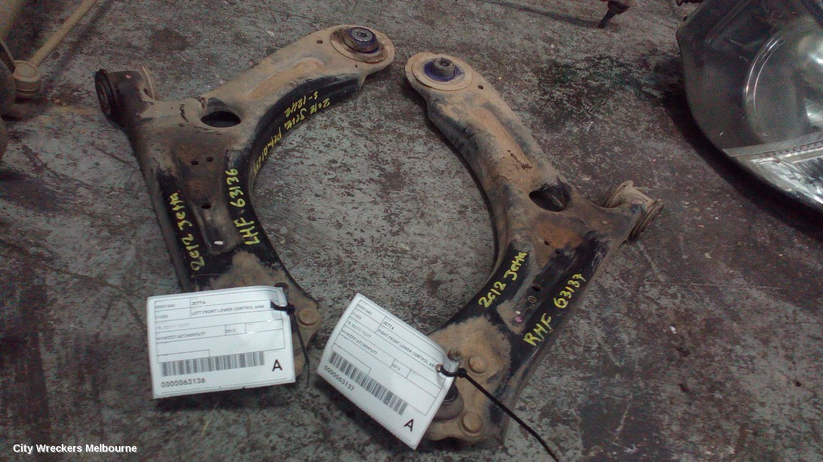 VOLKSWAGEN JETTA LEFT FRONT LOWER CONTROL ARM, 1B, 02/2011 - 12/2017 - Image 2