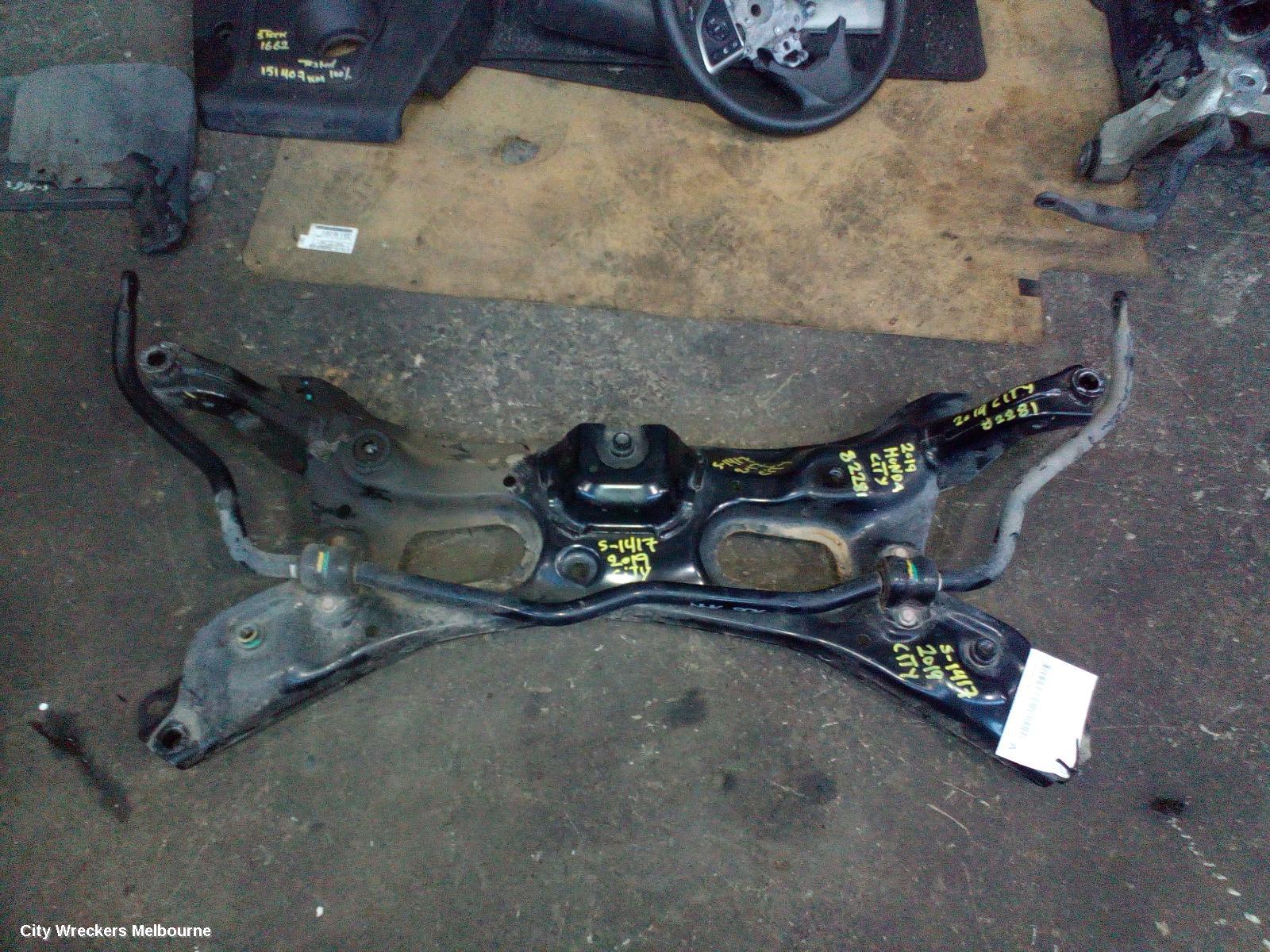 HONDA CITY FRT XMEMBER/CRADLE, MANUAL T/M, GM6, 01/2014 - 09/2020 - Image 1