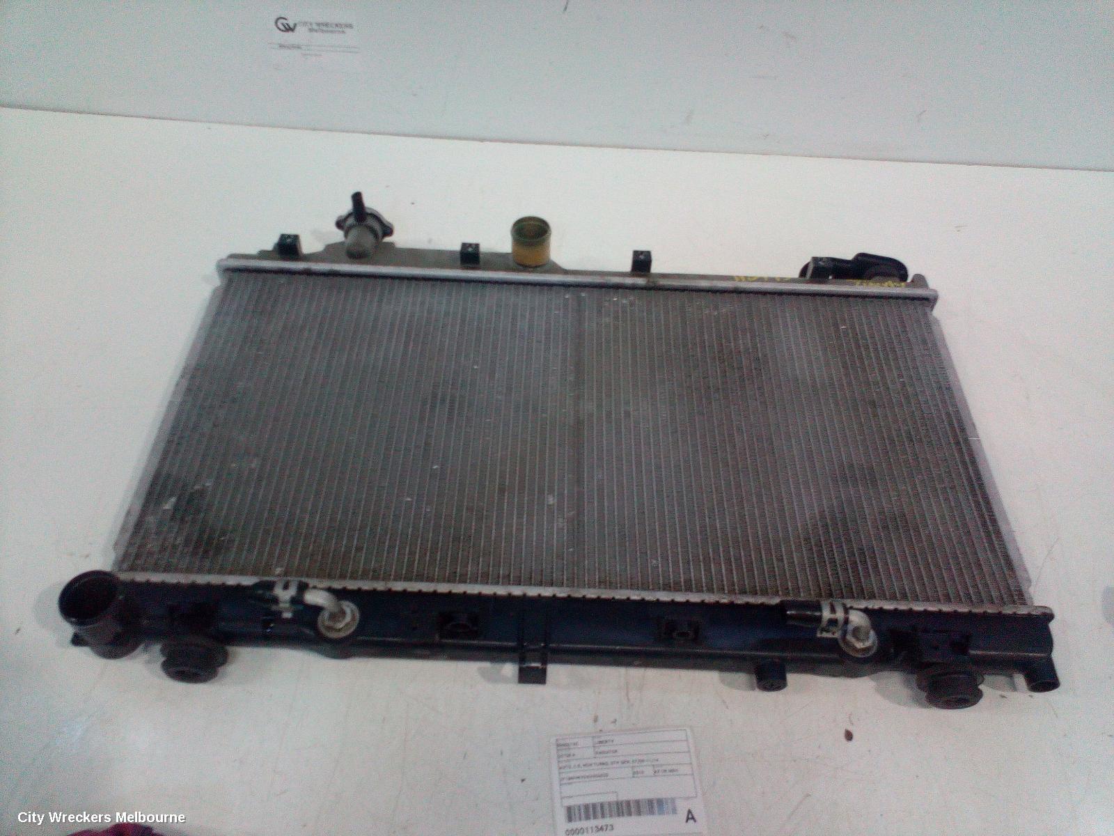 SUBARU LIBERTY RADIATOR, AUTO, 2.5, NON TURBO, 5TH GEN, 07/2009 - 11/2014 - Image 2