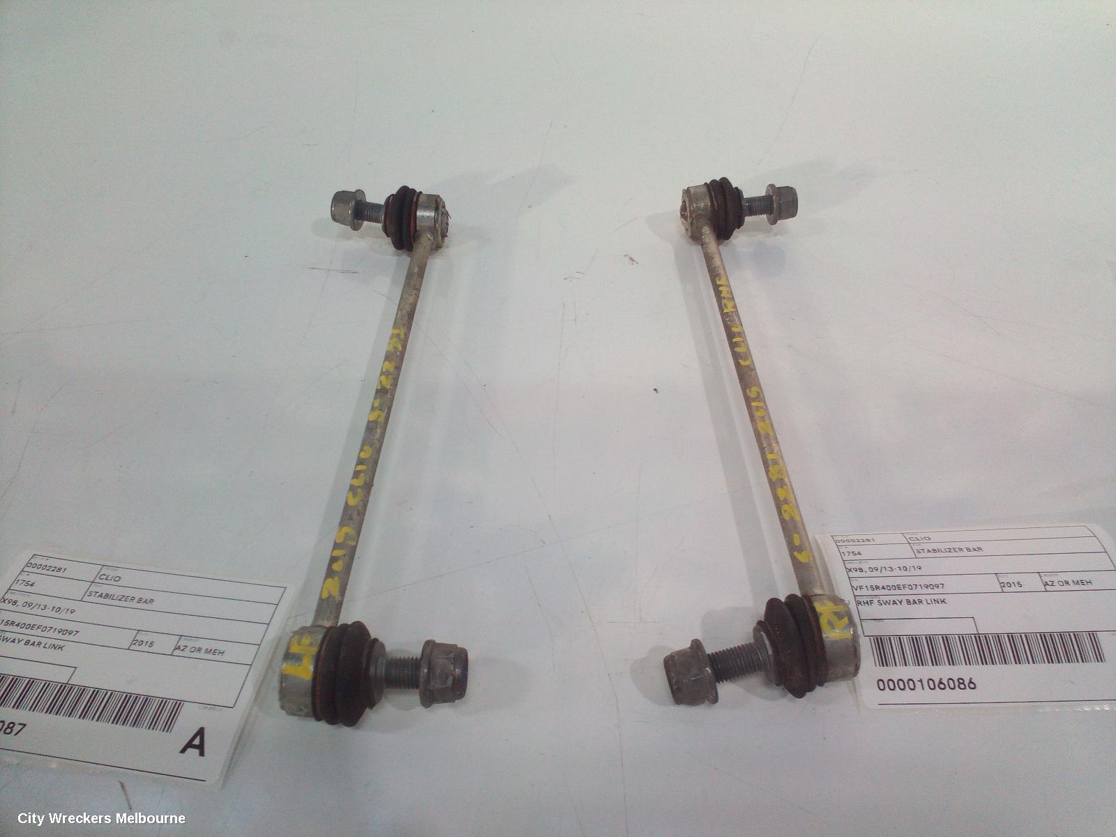 RENAULT CLIO STABILISER BAR, X98, 09/2013 - 10/2019 - Image 3