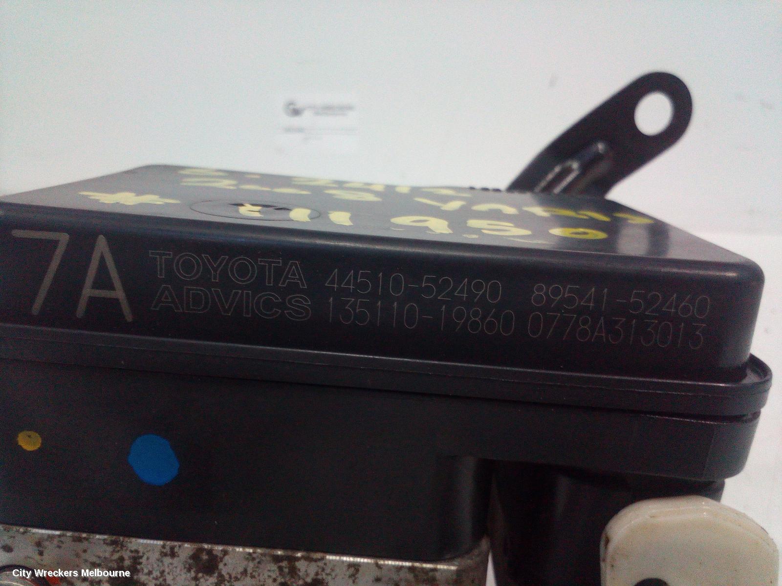 TOYOTA YARIS ABS PUMP/MODULATOR, 3DR/5DR HATCH, NCP9#, 10/2005 - 08/2008 - Image 3