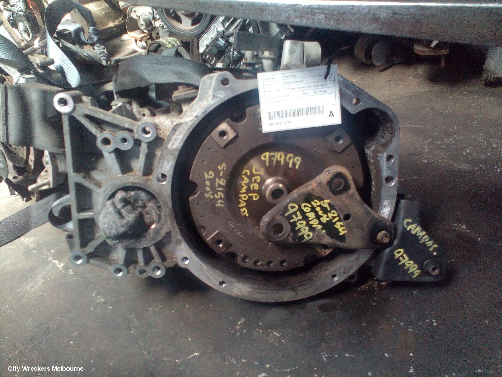 JEEP COMPASS TRANS/GEARBOX, MANUAL, 4WD, 2.4, PETROL, 5 SPEED, MK, 03/2007 - 06/2013 - Image 1