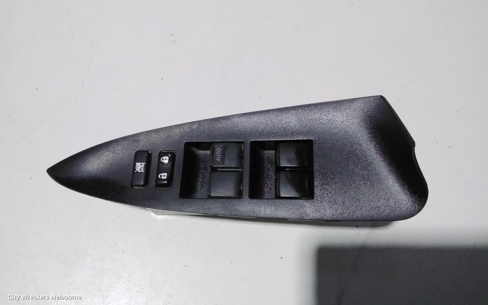 TOYOTA RAV4 PWR DR WIND SWITCH, RH FRONT (MASTER SWITCH), ACA33, 10/2007 - 11/2012 - Image 2