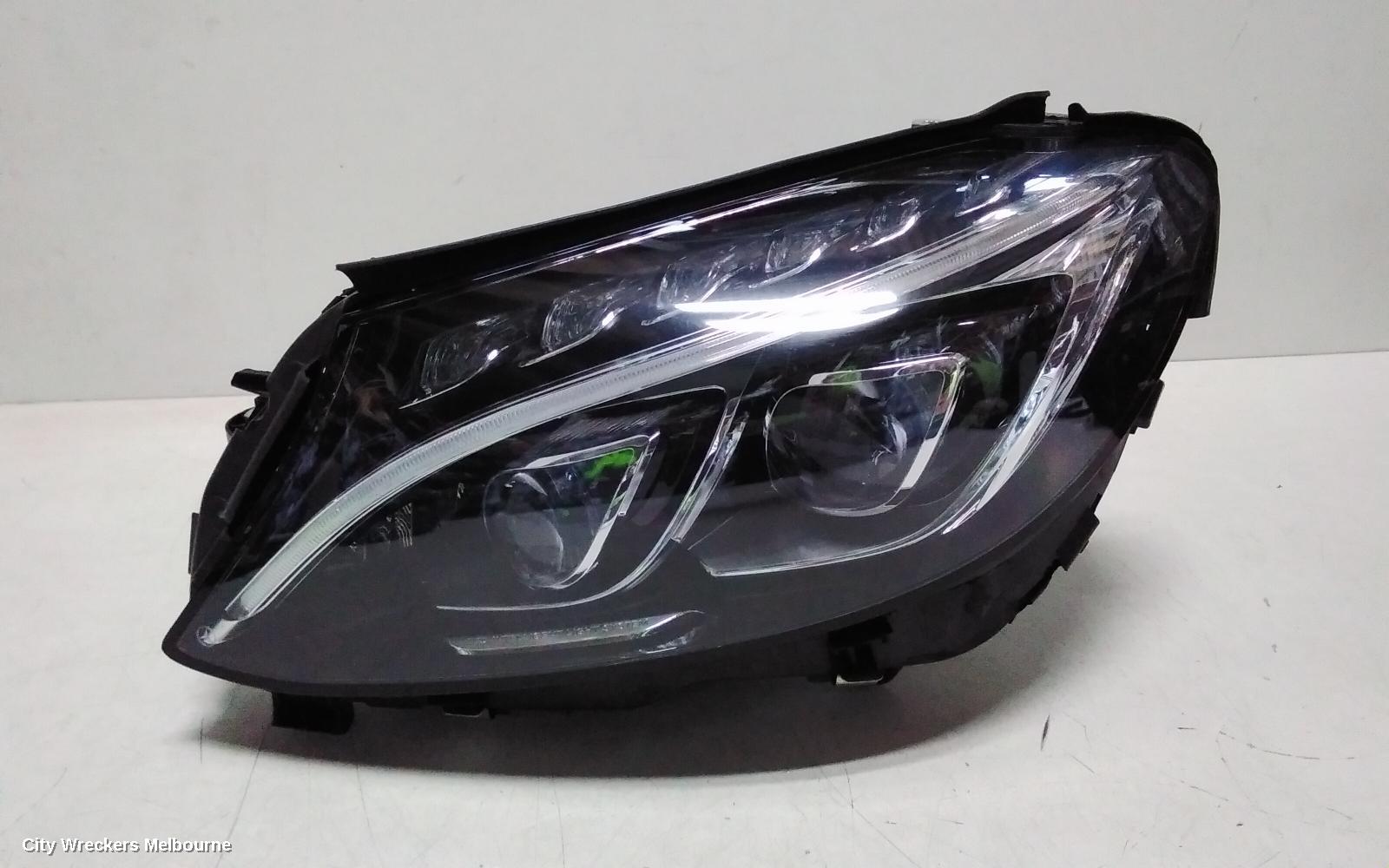 MERCEDES C CLASS LEFT HEADLAMP, W205/S205, LED TYPE, ADAPTIVE, DUAL PROJECTOR, 08/2014 - 07/2018 - Image 3