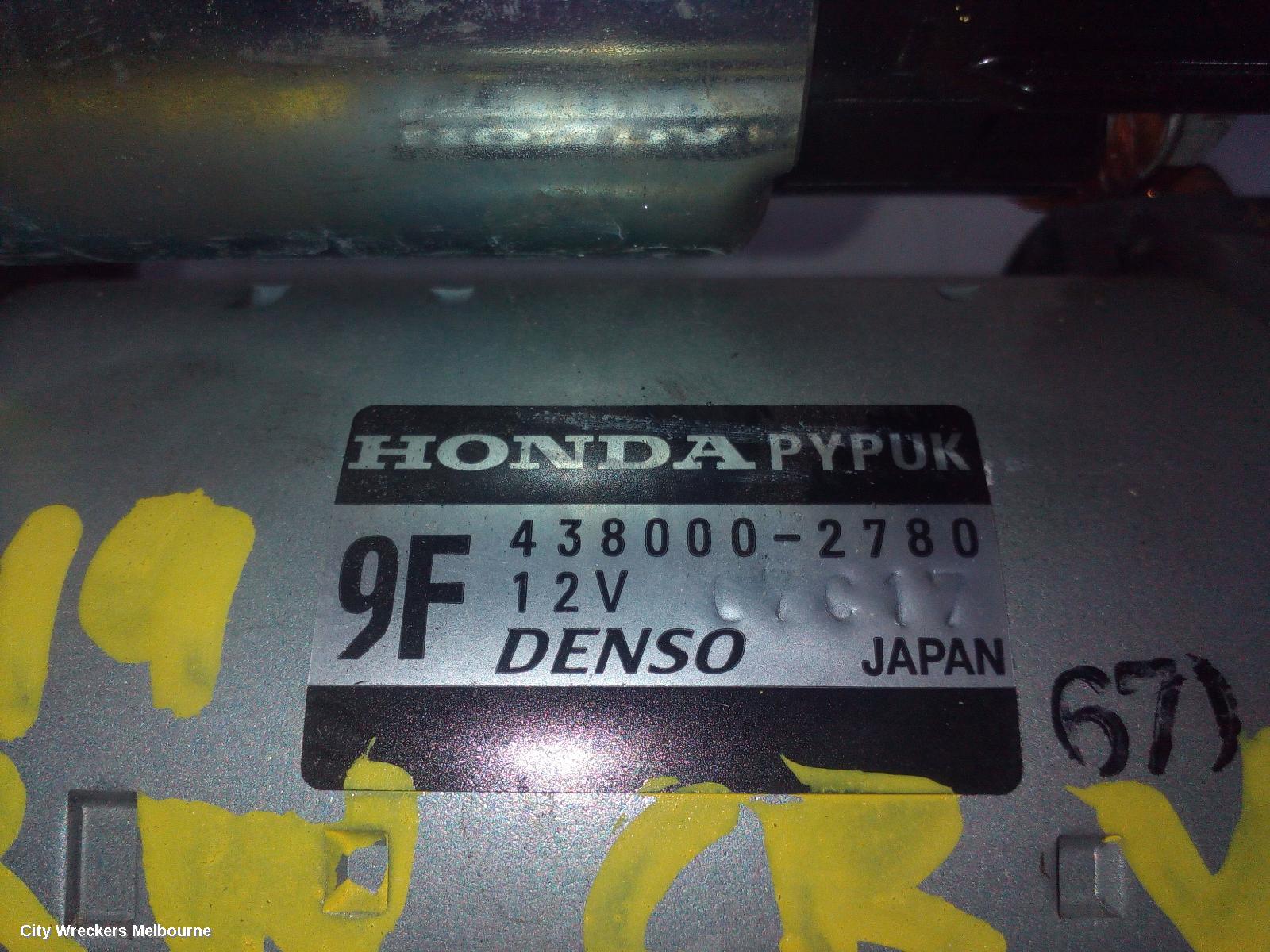 HONDA CRV STARTER, PETROL, 1.5, TURBO, RW, 05/2017 - 08/2023 - Image 3