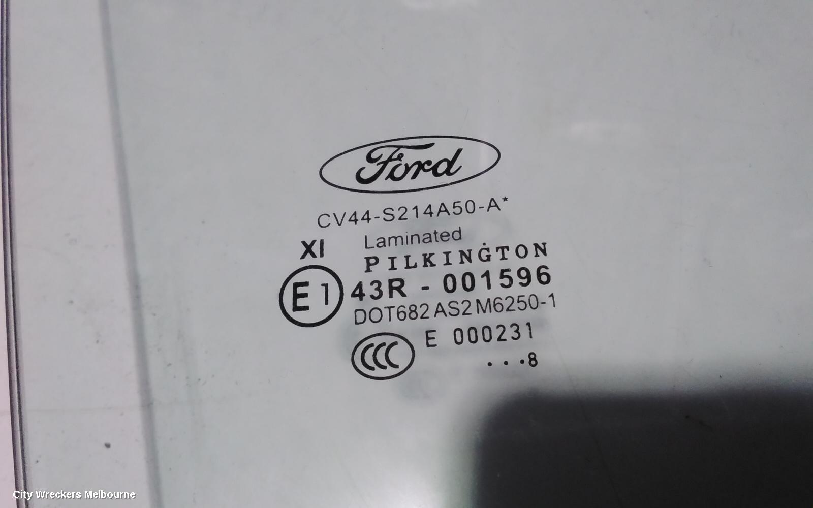 FORD ESCAPE RIGHT FRONT DOOR WINDOW, ZG, STANDARD TINT TYPE, 09/2016 - 05/2020 - Image 2