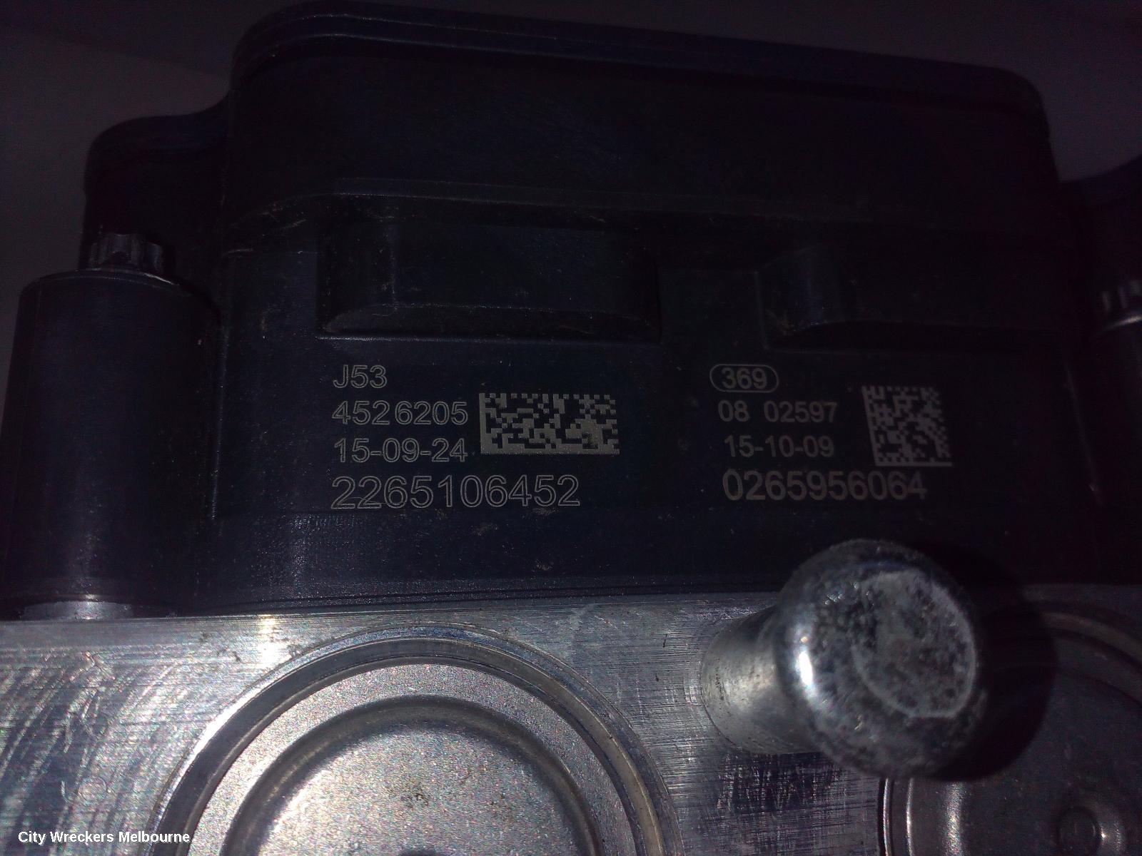 HOLDEN COMMODORE ABS PUMP/MODULATOR, VF, NON TRACTION CONTROL TYPE, 05/2013 - 12/2017 - Image 3