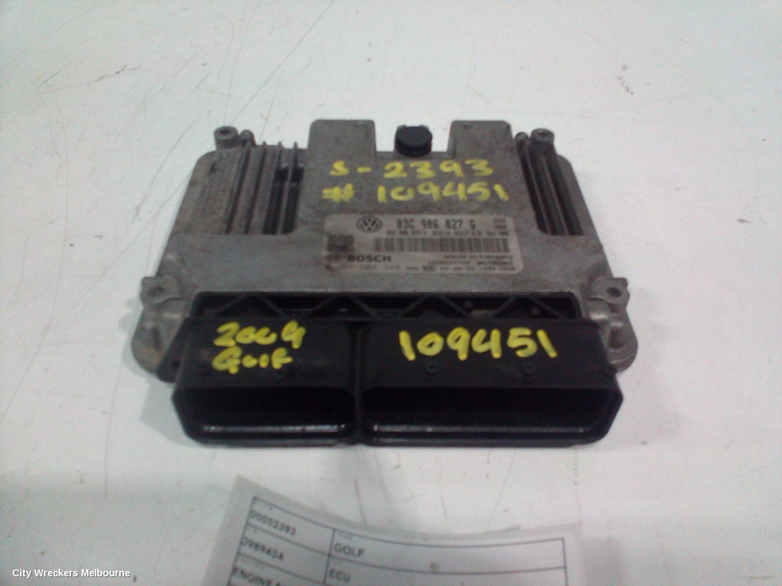 VOLKSWAGEN GOLF ECU, ENGINE ECU, 1.4, PETROL, CAVD CODE, ECU ONLY, GEN 6, 10/2008 - 01/2016 - Image 2