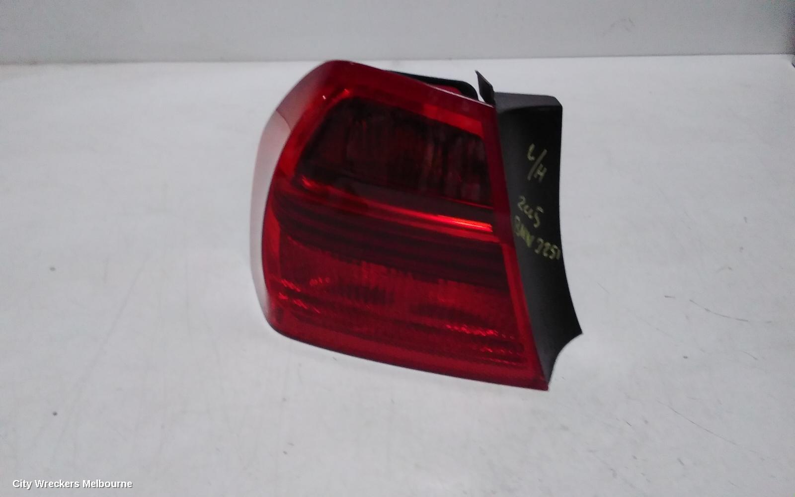 BMW 3 SERIES LEFT TAILLIGHT, E90, SEDAN, NON LED TYPE, 03/2005 - 10/2008 - Image 1
