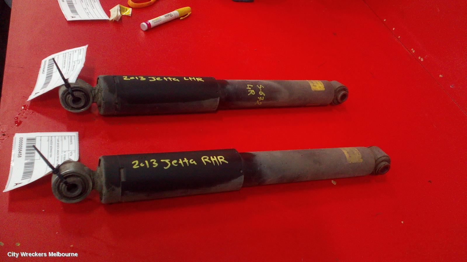 VOLKSWAGEN JETTA LEFT REAR STRUT, ***USE SHOCK ABSORBER PART TYPE*** - Image 2