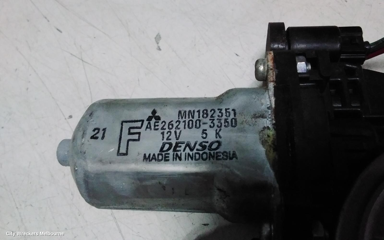 MITSUBISHI TRITON LEFT FRONT WINDOW REG/MOTOR, ML-MN, POWER, 07/2006 - 04/2015 - Image 3