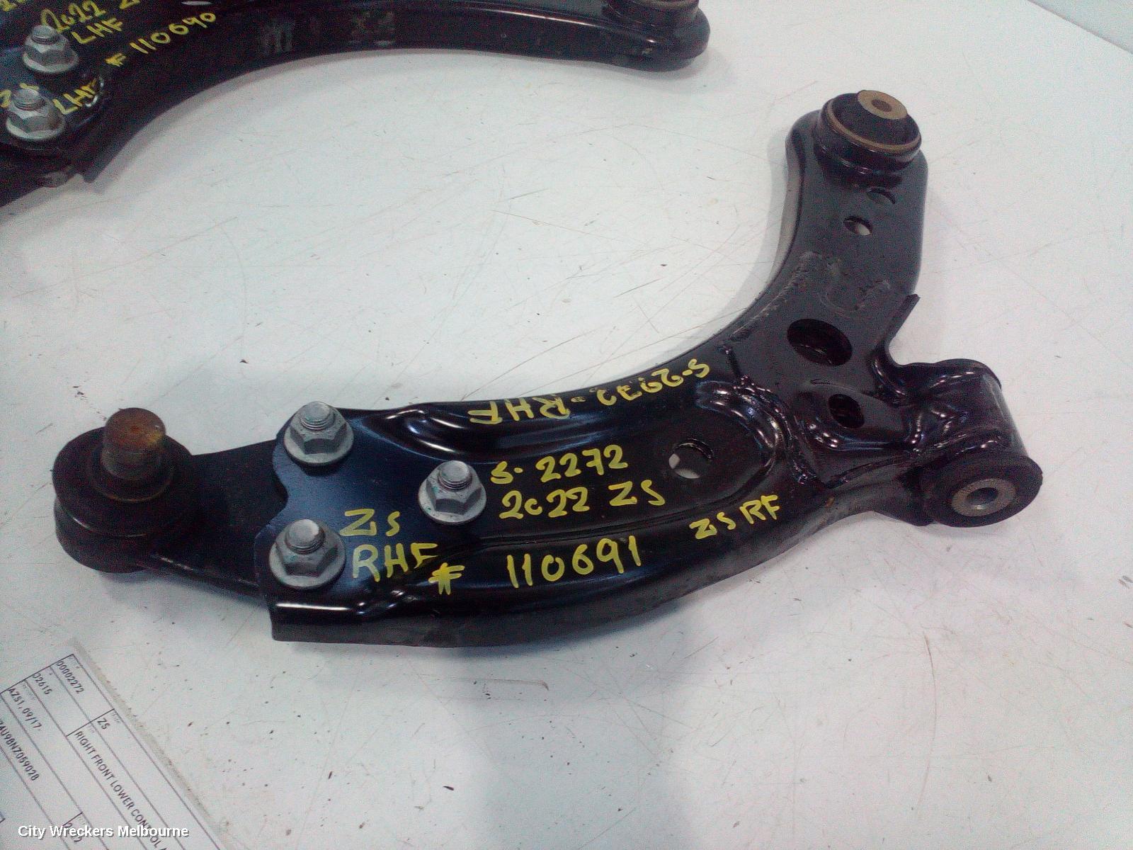 MG ZS RIGHT FRONT LOWER CONTROL ARM, AZS1, 09/2017 - 06/2025 - Image 2