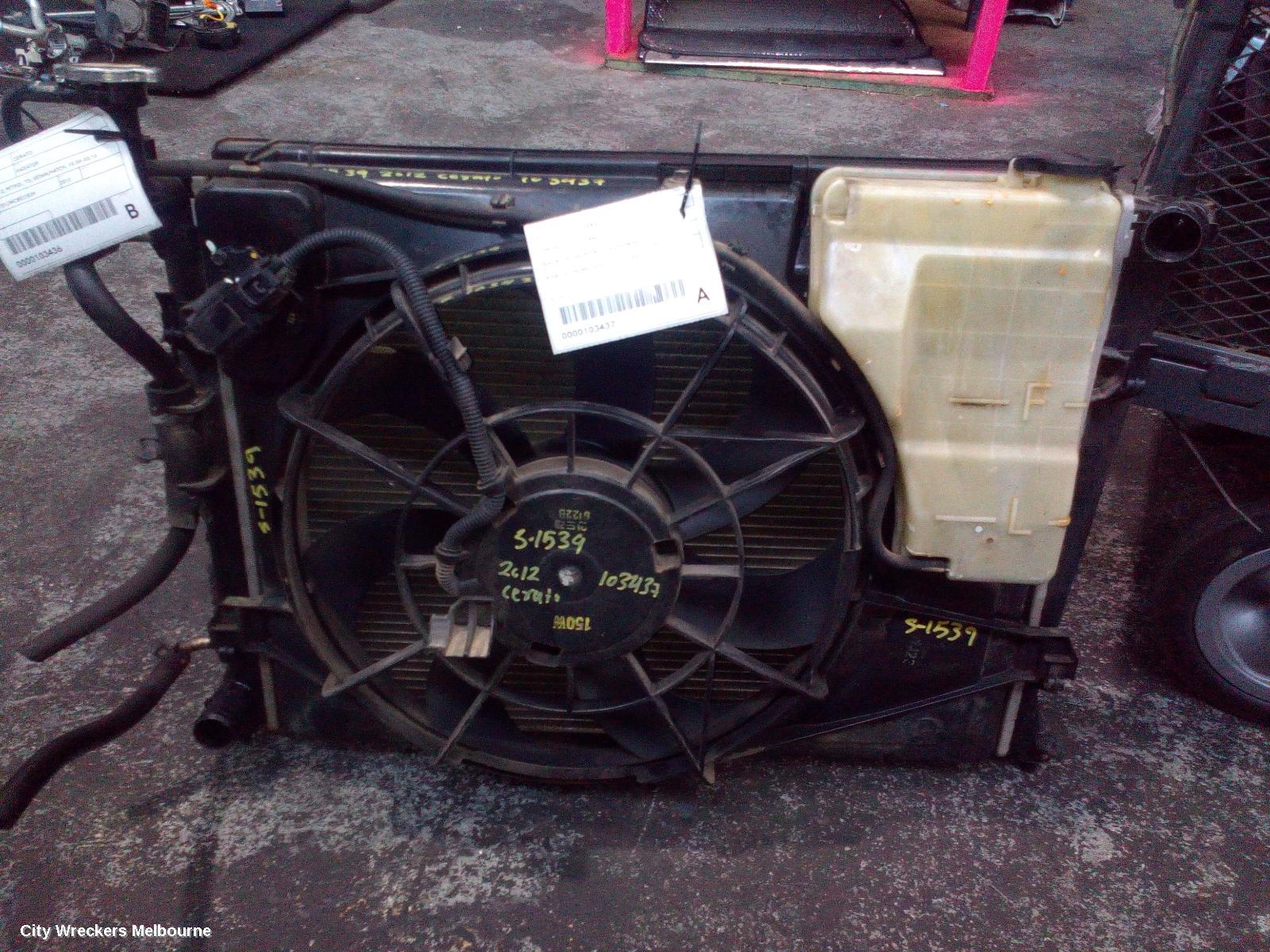 KIA CERATO FAN, RADIATOR FAN, PETROL, TD, 10/2008 - 03/2013 - Image 2