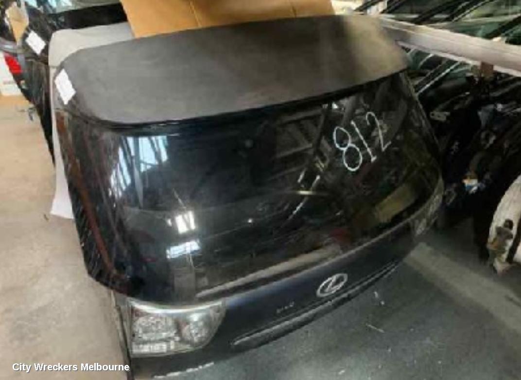 LEXUS RX SERIES BOOTLID/TAILGATE, TAILGATE, MCU3/GSU3/MHU3#, NON POWER LIFTGATE TYPE, 04/2003 - 11/2008 - Image 1