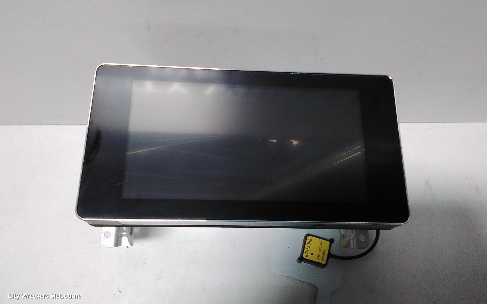 MITSUBISHI OUTLANDER RADIO/CD/DVD/SAT/TV, DISPLAY UNIT, NON SAT NAV TYPE, ZK-ZL, 08/2016 ONWARDS - Image 3
