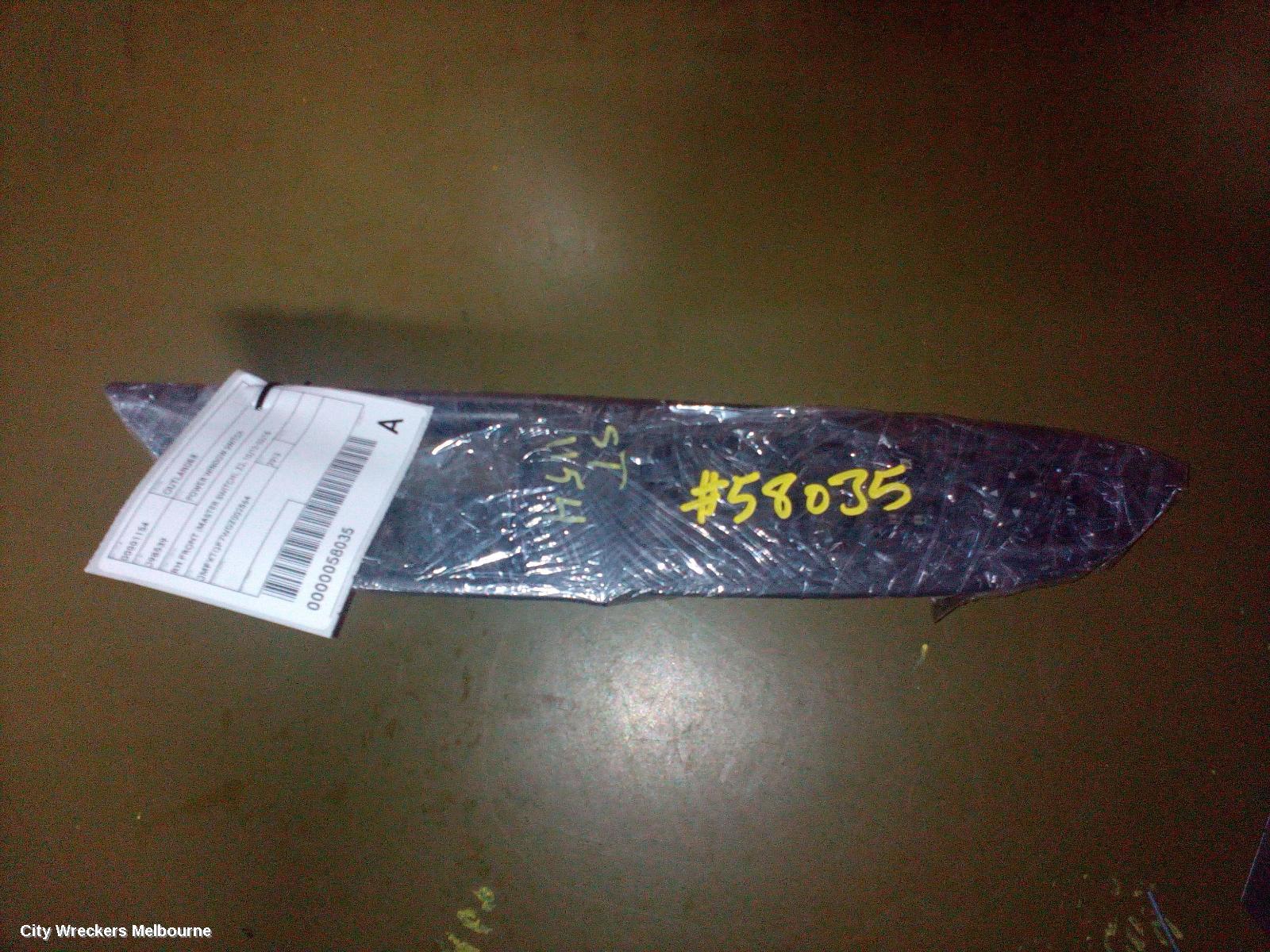 MITSUBISHI OUTLANDER PWR DR WIND SWITCH, RH FRONT (MASTER SWITCH), ZJ, 10/2012 - 03/2015 - Image 3