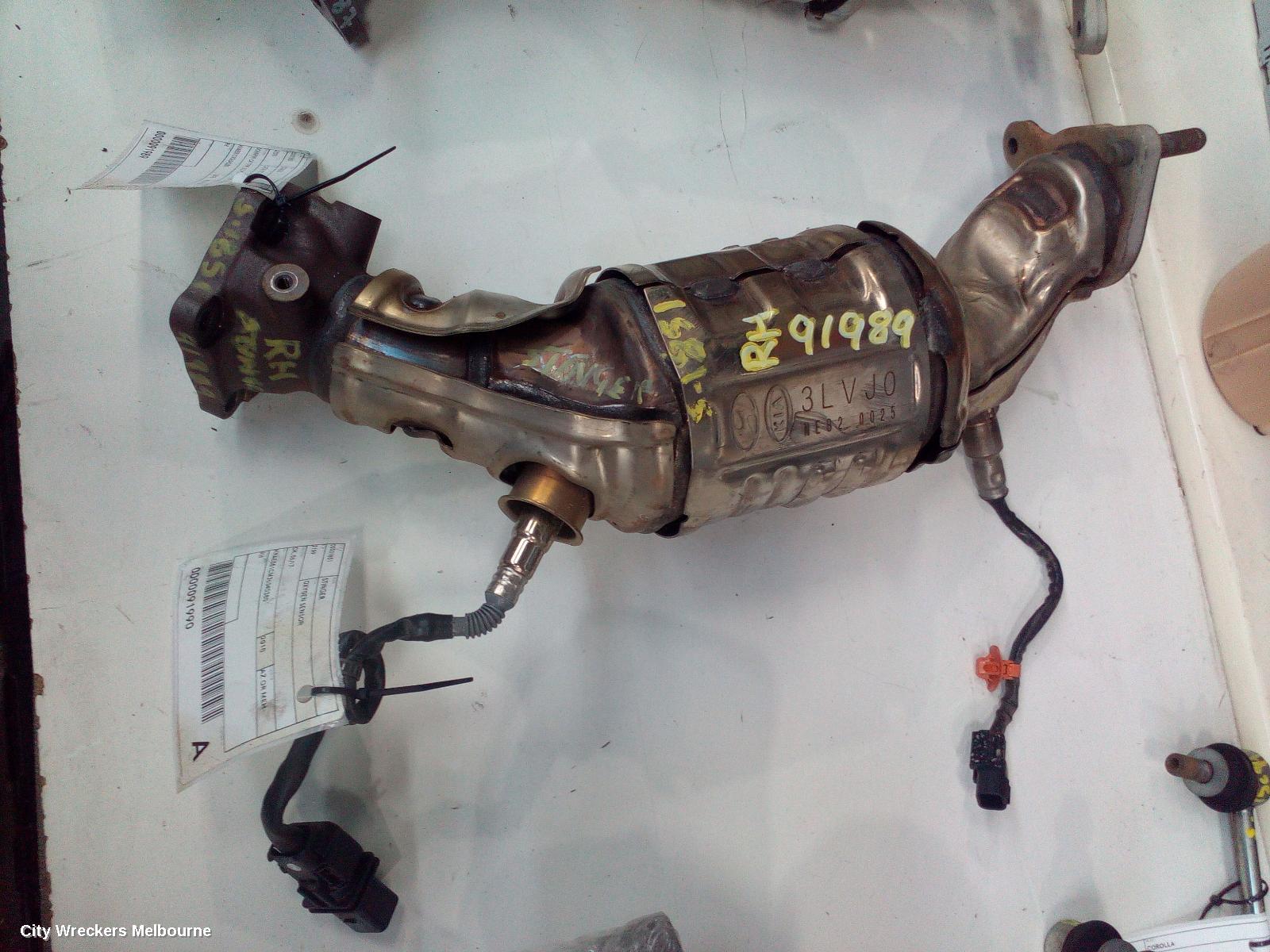 KIA STINGER CATALYTIC CONVERTER, DOWNPIPE-CAT TYPE, 3.3, PETROL, RH SIDE, CK, 06/2017 ONWARDS - Image 3