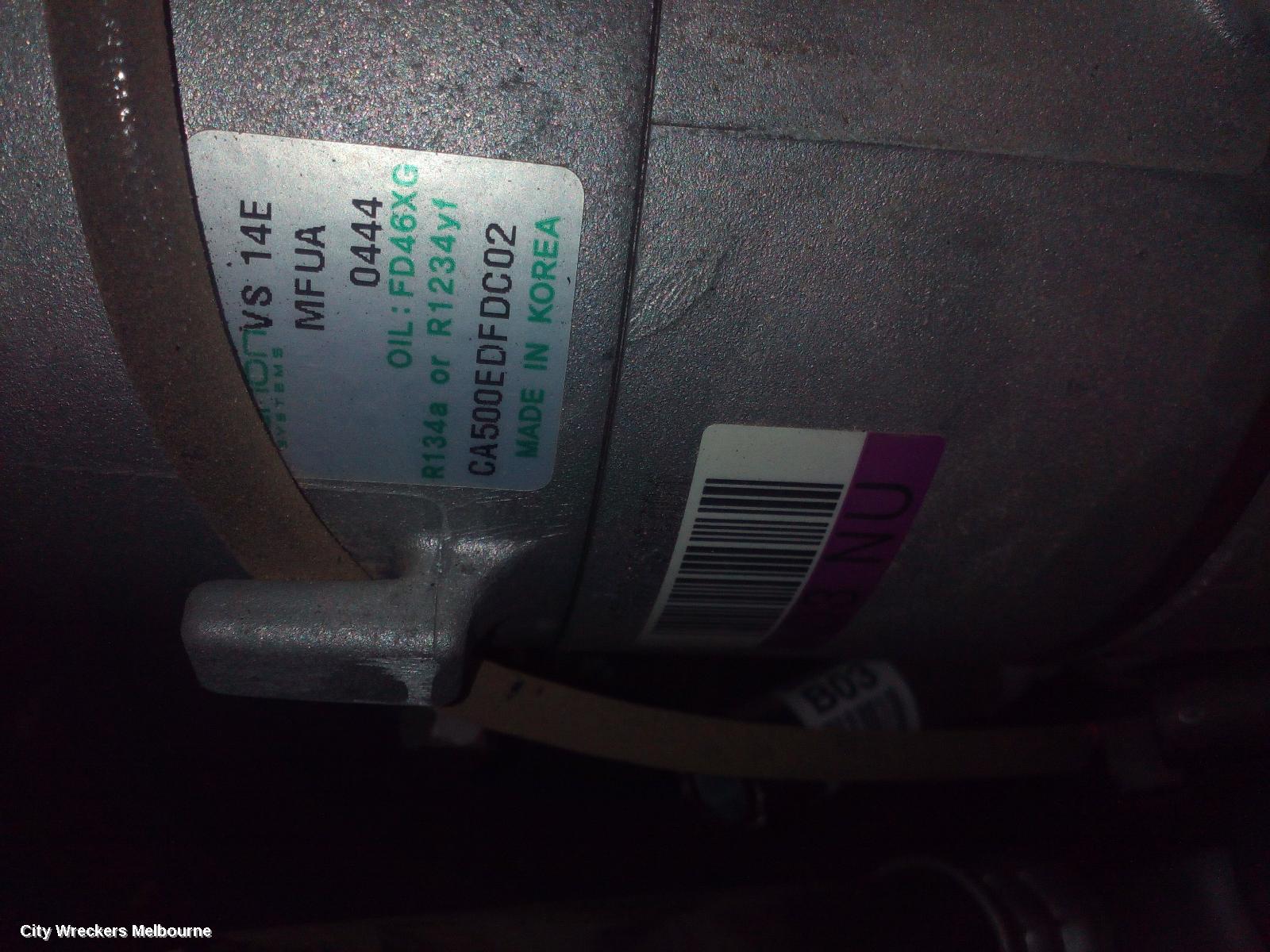 HYUNDAI I30 A/C COMPRESSOR, PETROL, 2.0, G4NC, PD, HATCH (S. KOREA VIN KMHH), 03/2017 ONWARDS - Image 1