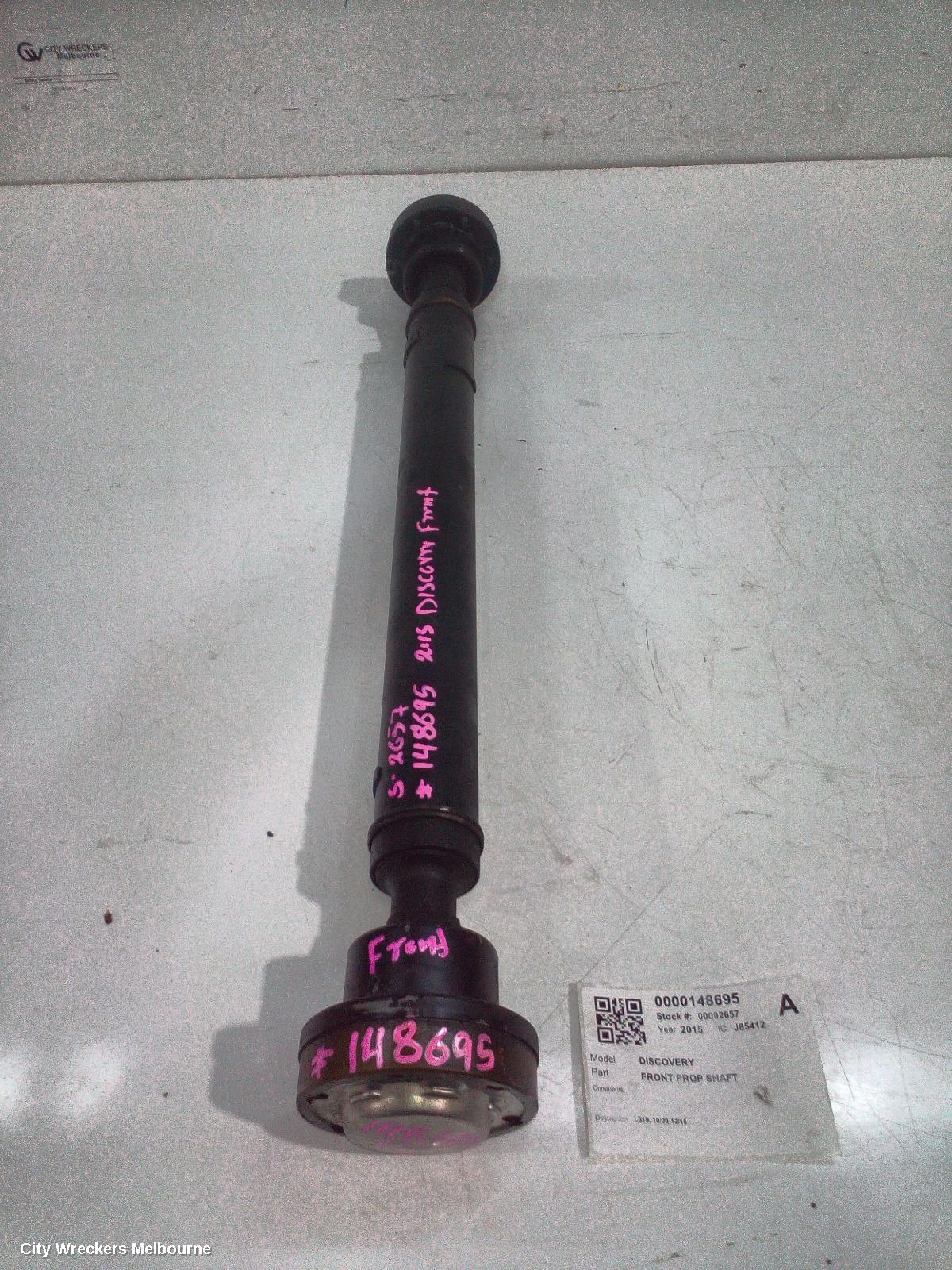 LAND ROVER DISCOVERY FRONT PROP SHAFT, L319, 10/2009 - 12/2016 - Image 3