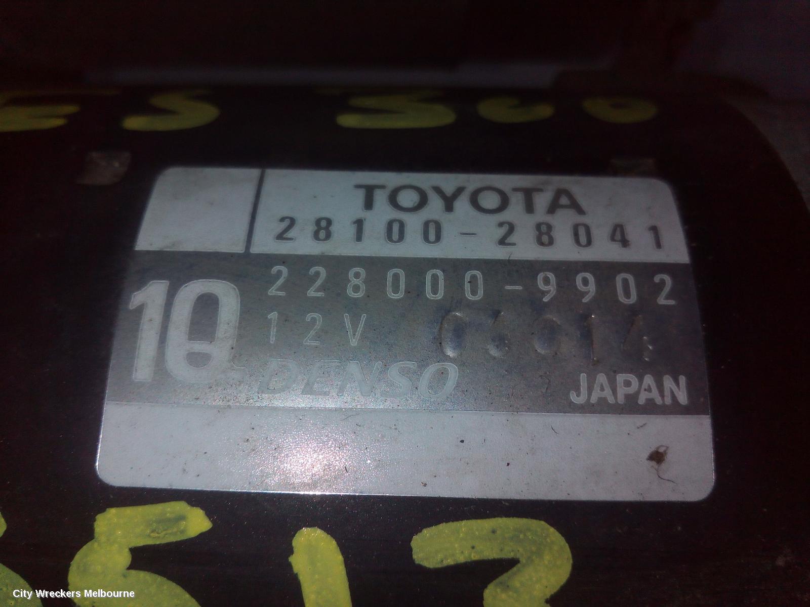 LEXUS ES300 (92-05) STARTER, PETROL, 3.0, 1MZ, MCV30, 10/2001 - 12/2005 - Image 3
