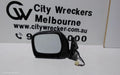 TOYOTA PRADO LEFT DOOR MIRROR, 95 SERIES, POWER, BLACK, RV/GX, 07/1996 - 01/2003 - Image 1