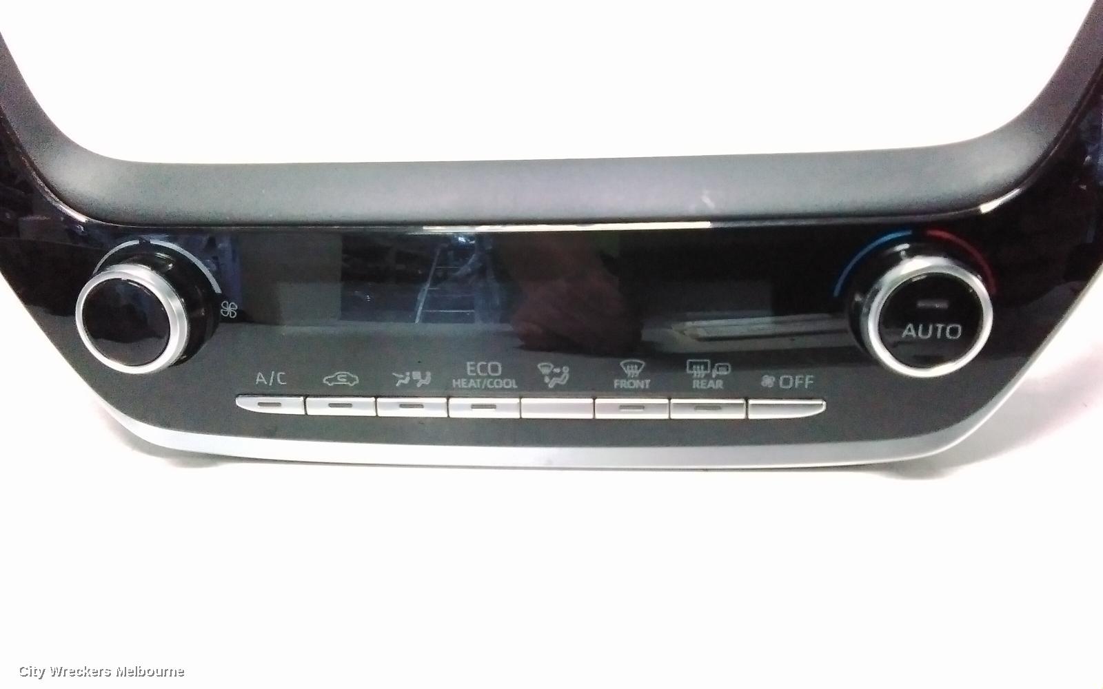 TOYOTA COROLLA HEATER/AC CONTROLS, E210, SINGLE ZONE CLIMATE CONTROL TYPE, 07/2018 ONWARDS - Image 3