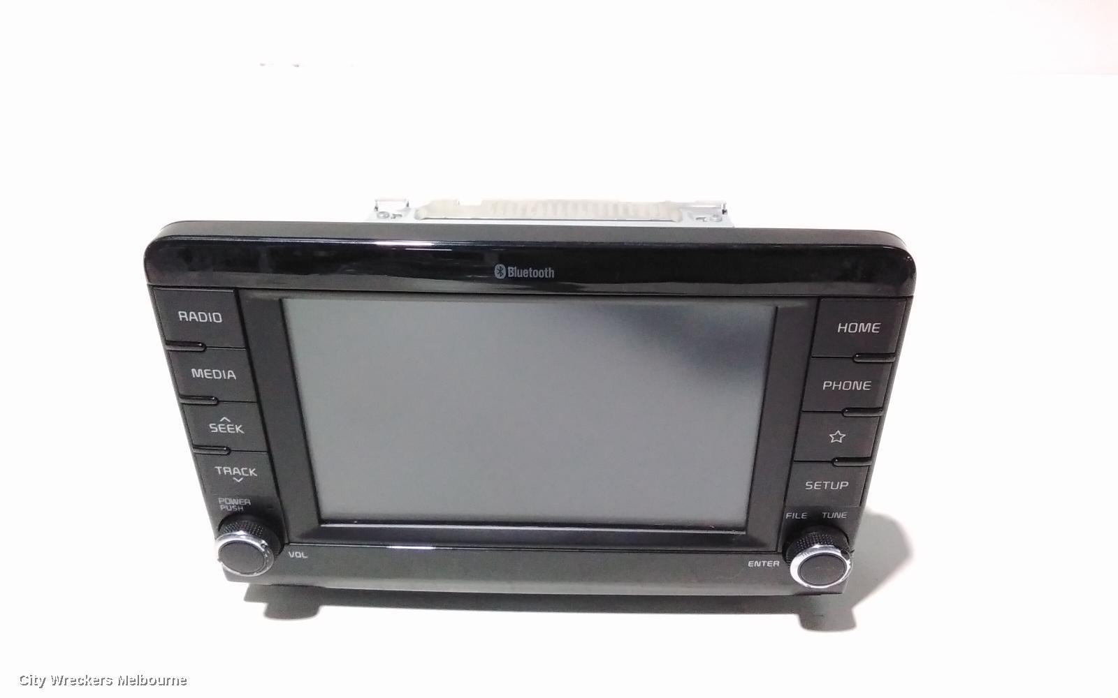 KIA RIO RADIO/CD/DVD/SAT/TV, 7IN TOUCHSCREEN, NON SAT NAV TYPE, YB, 06/2018 - 06/2020 - Image 1