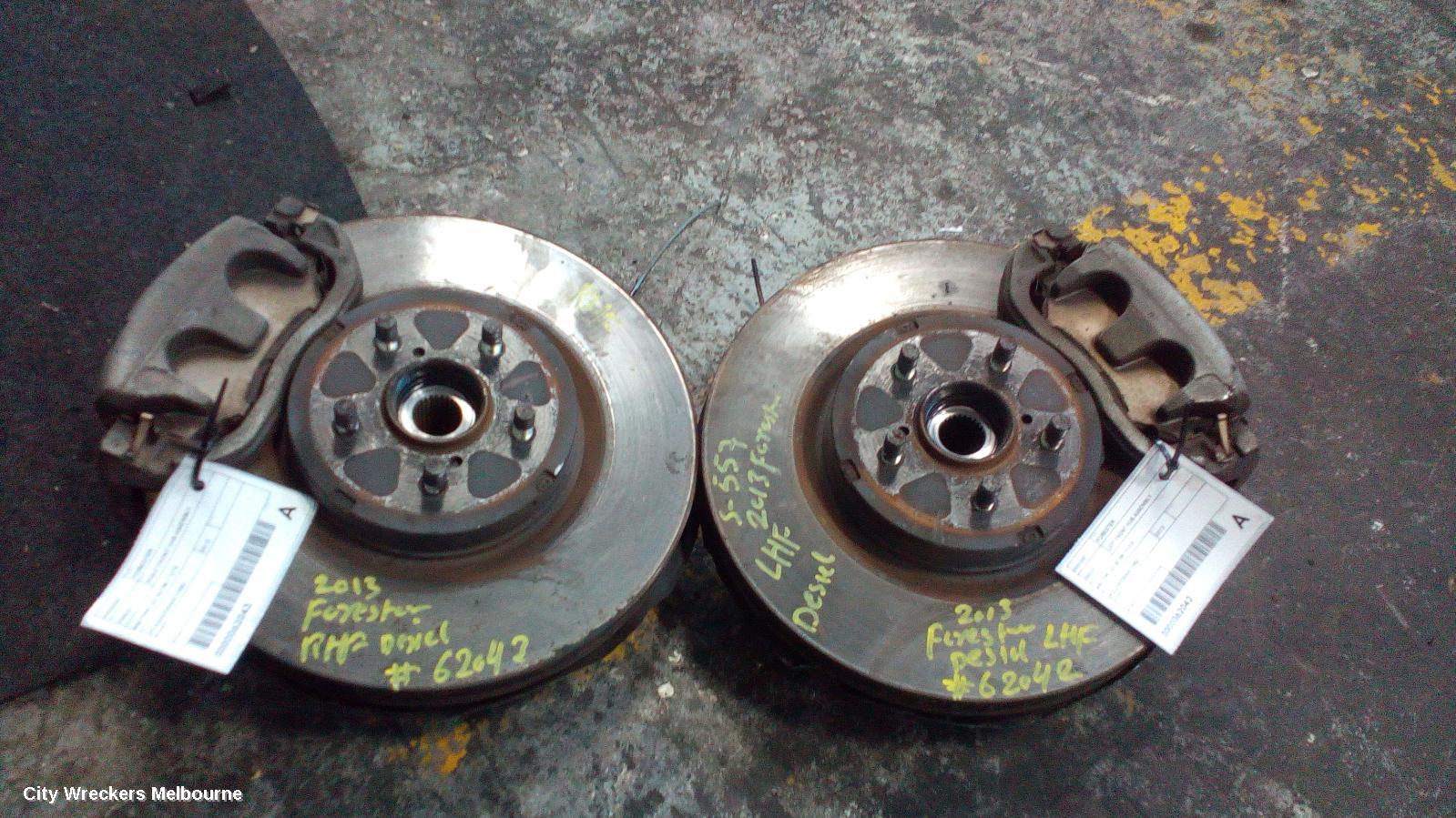 SUBARU FORESTER LEFT FRONT HUB ASSEMBLY, SJ, 12/2013 - 08/2018 - Image 2
