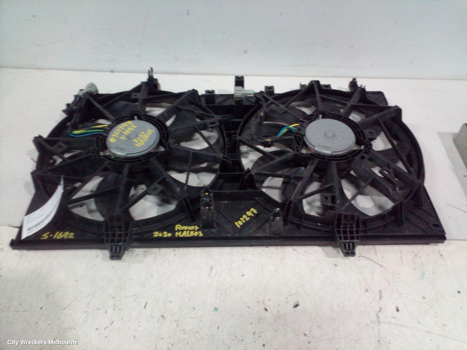 RENAULT KALEOS FAN, DUAL FAN ASSY, 2.5, PETROL, XZG, 05/2016 ONWARDS - Image 1