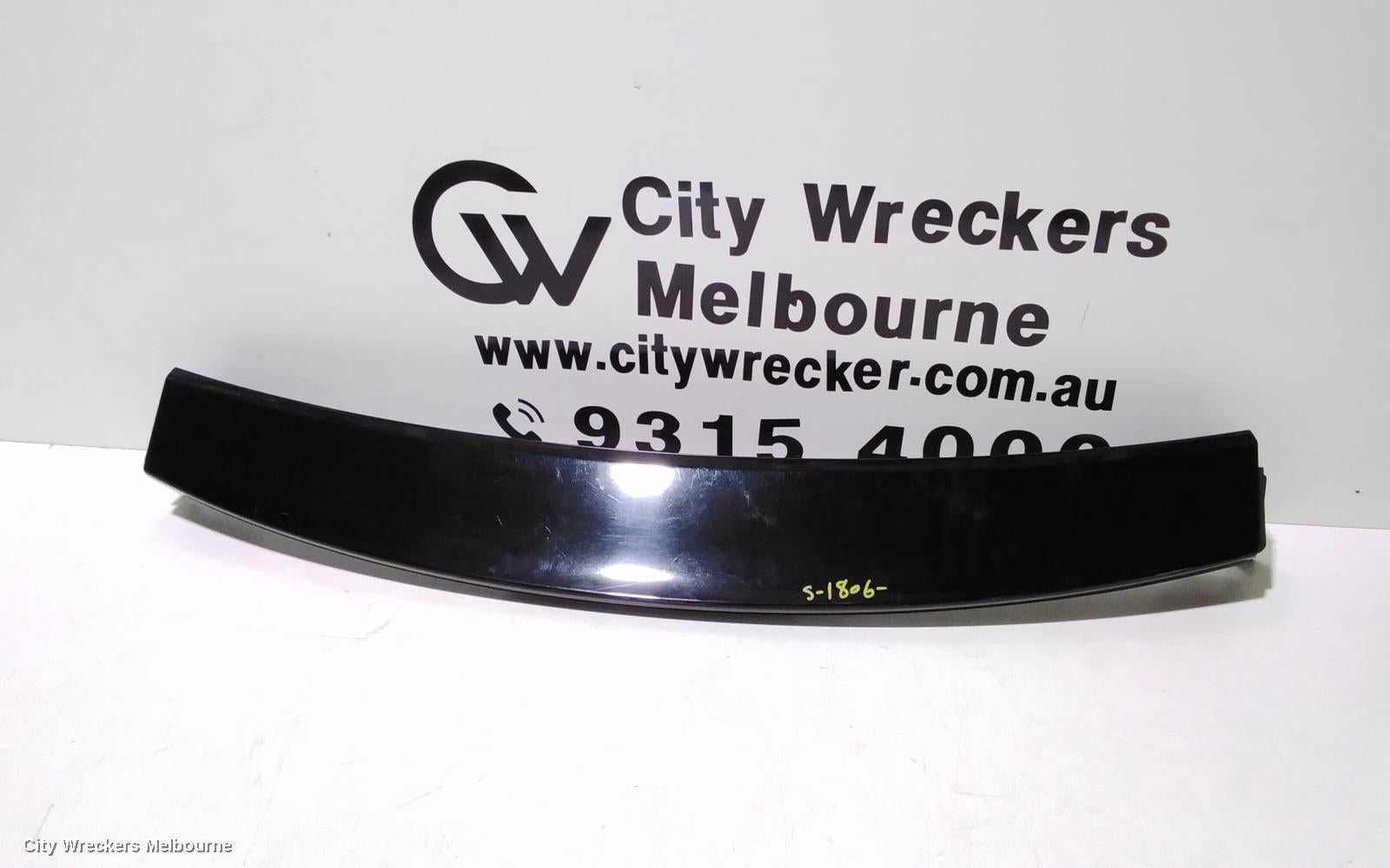 HONDA CIVIC REAR SPOILER, 10TH GEN, HATCH, CENTRE, W/ STOP LAMP TYPE, 05/2016 - 08/2021 - Image 2