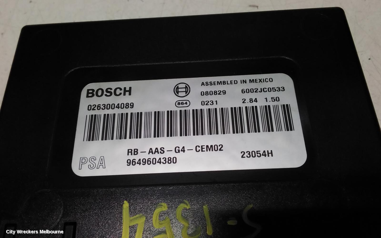 PEUGEOT 407, 09/2004 - 06/2011, PEUGEOT 407 2006 PARKING PDC CONTROL UNIT MODULE 0263004089 RTX104139: 113859 - Image 2
