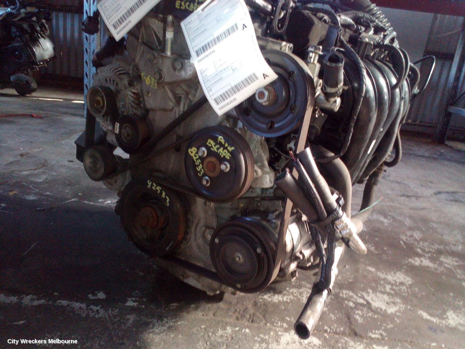 FORD ESCAPE A/C COMPRESSOR, ZD, 2.3, 04/2008 - 01/2012 - Image 2