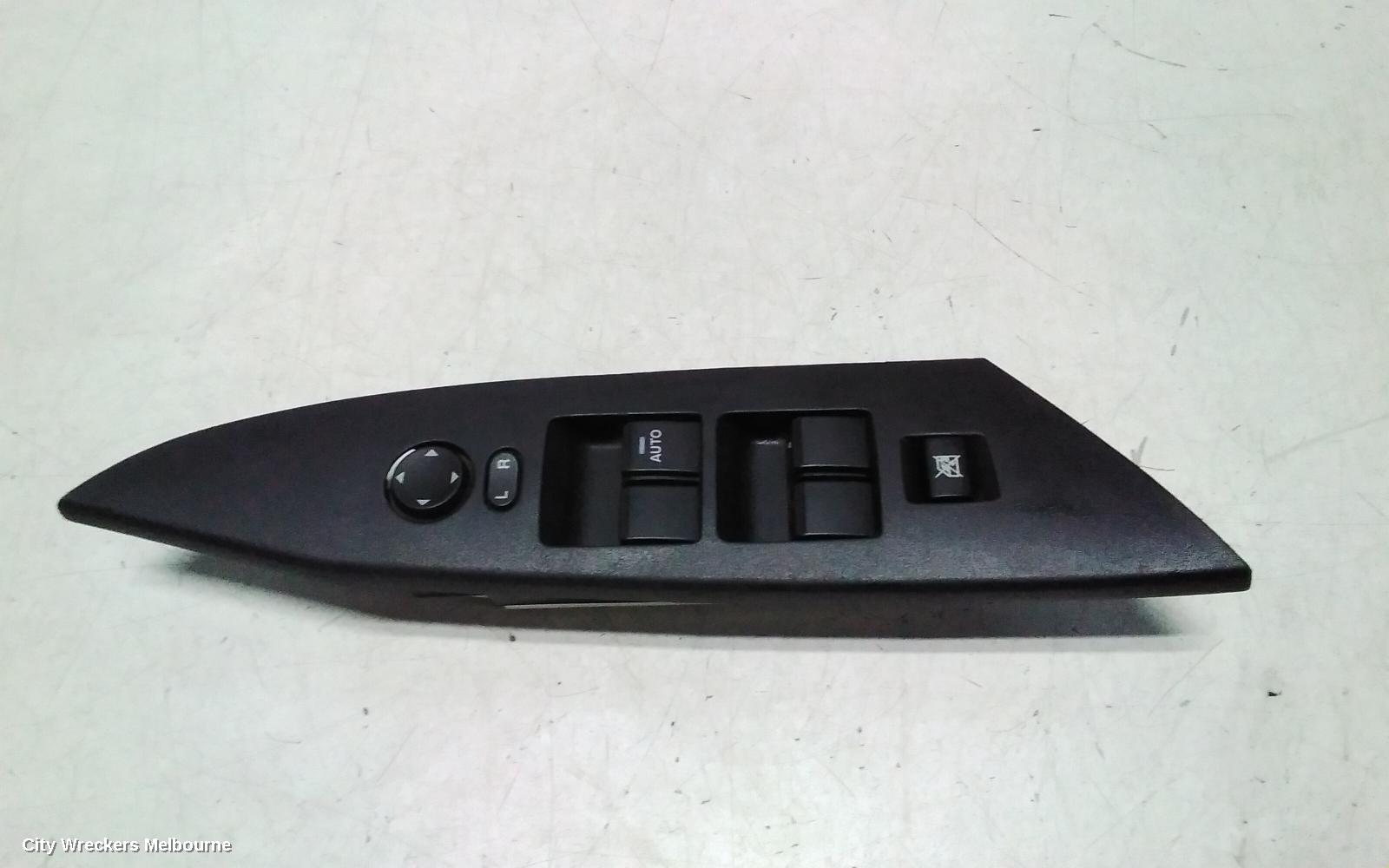 MAZDA 3 PWR DR WIND SWITCH, RH FRONT (MASTER SWITCH), NON FOLDING TYPE, BL, 04/2009 - 10/2013 - Image 2