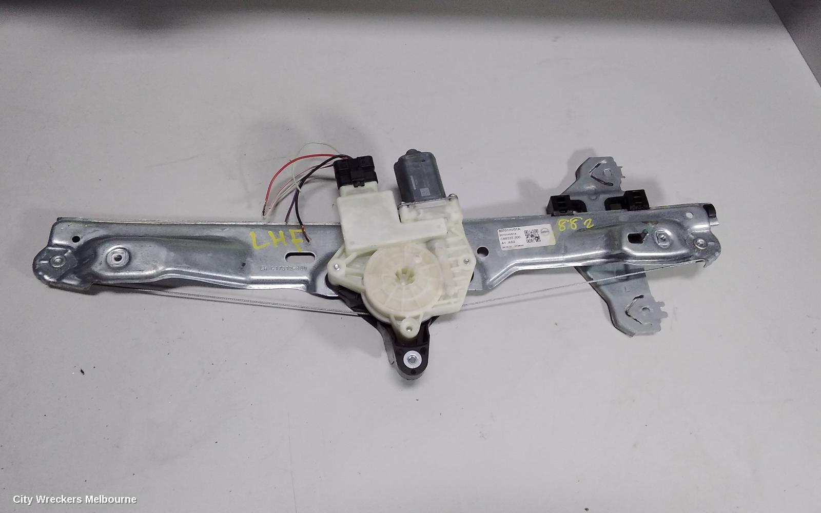 NISSAN QASHQAI LEFT FRONT WINDOW REG/MOTOR, J11, 12/2013 - 07/2021 - Image 2