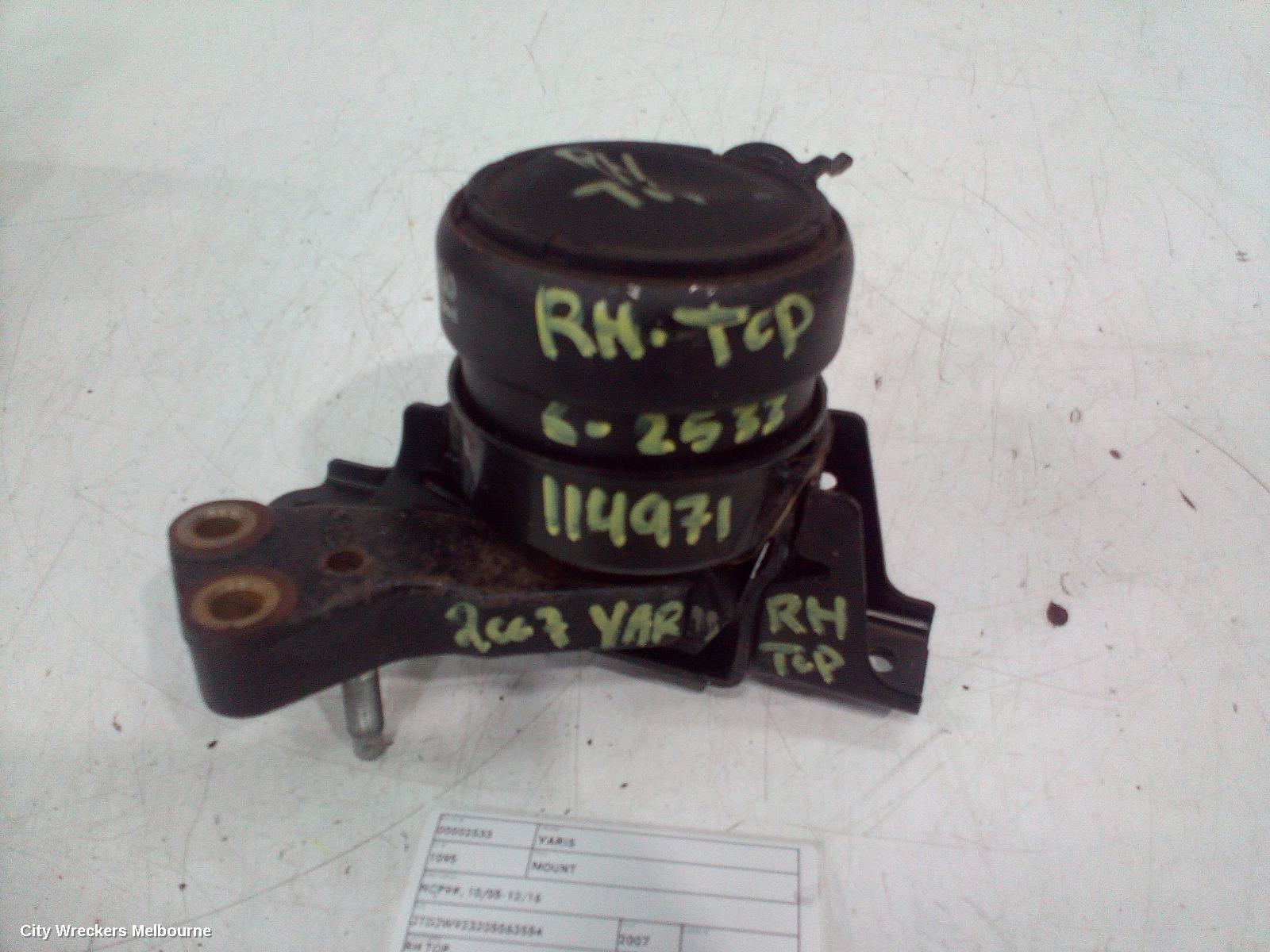 TOYOTA YARIS MOUNT, NCP9#, 10/2005 - 12/2016 - Image 2