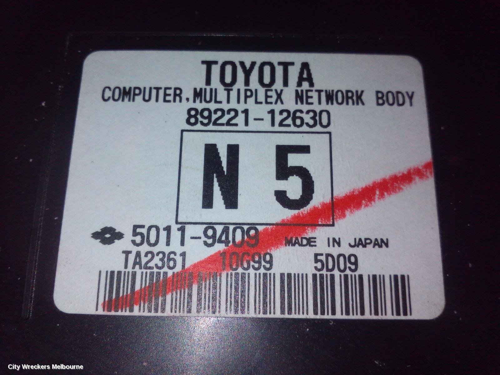 TOYOTA COROLLA ECU, BCM, ZRE172/20182R, 12/2013 - 06/2019 - Image 2