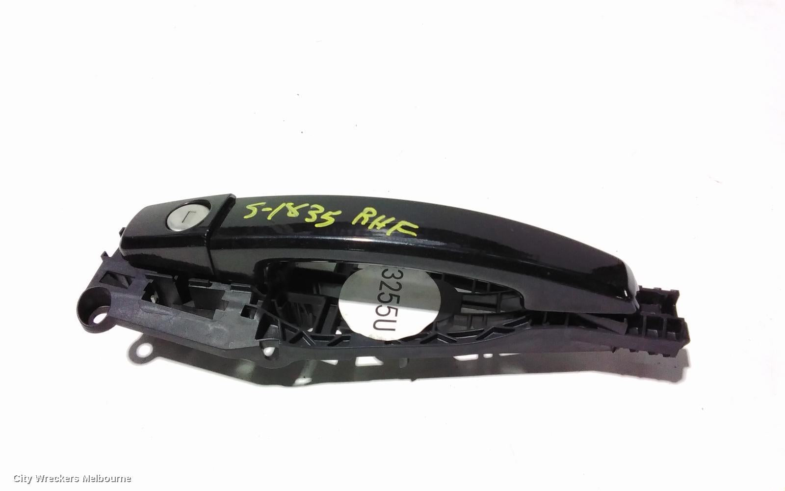 HOLDEN BARINA DOOR HANDLE, OUTER, RH FRONT, NON CHROME INSERT TYPE, TM, 11/2011 - 12/2018 - Image 2